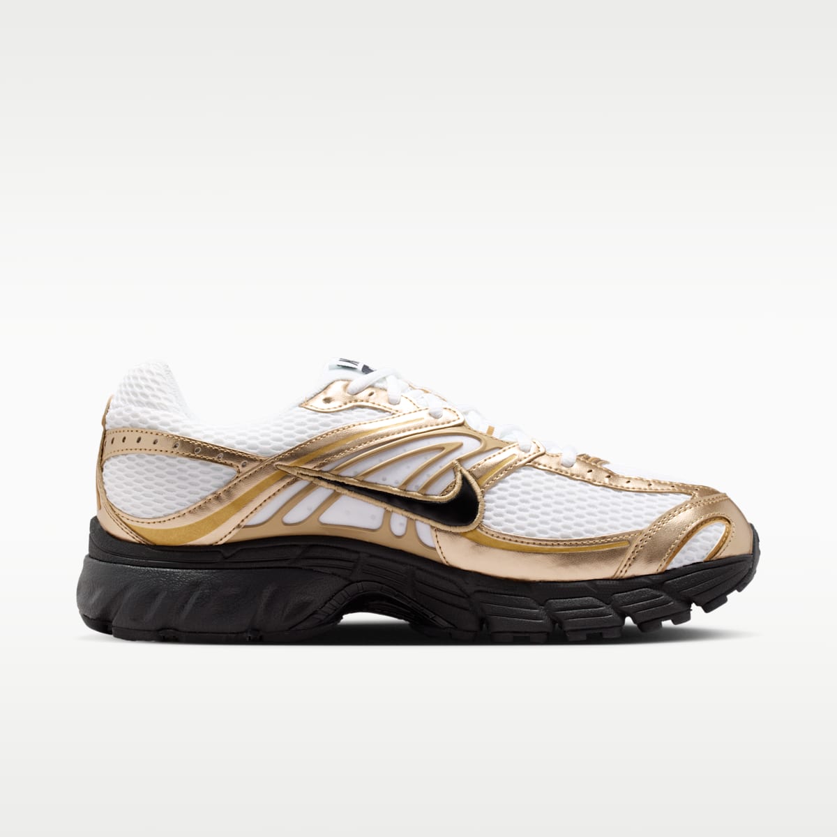 Nike Air Max Moto 2K Men's Shoes - White/Metallic Gold/Elemental Gold/Black - Image 3