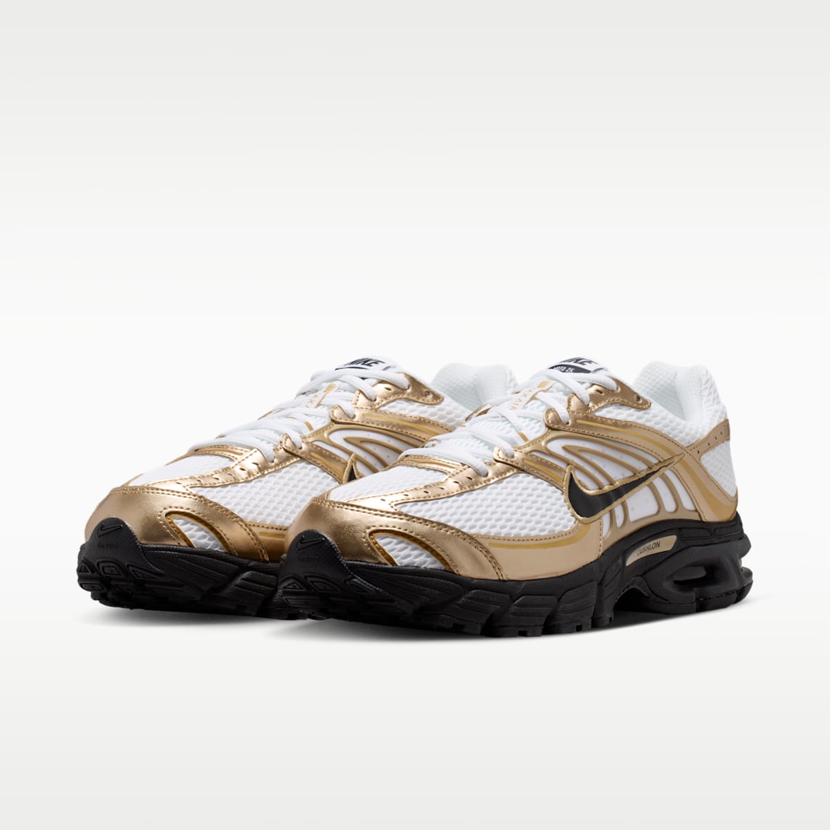 Nike Air Max Moto 2K Men's Shoes - White/Metallic Gold/Elemental Gold/Black - Image 5