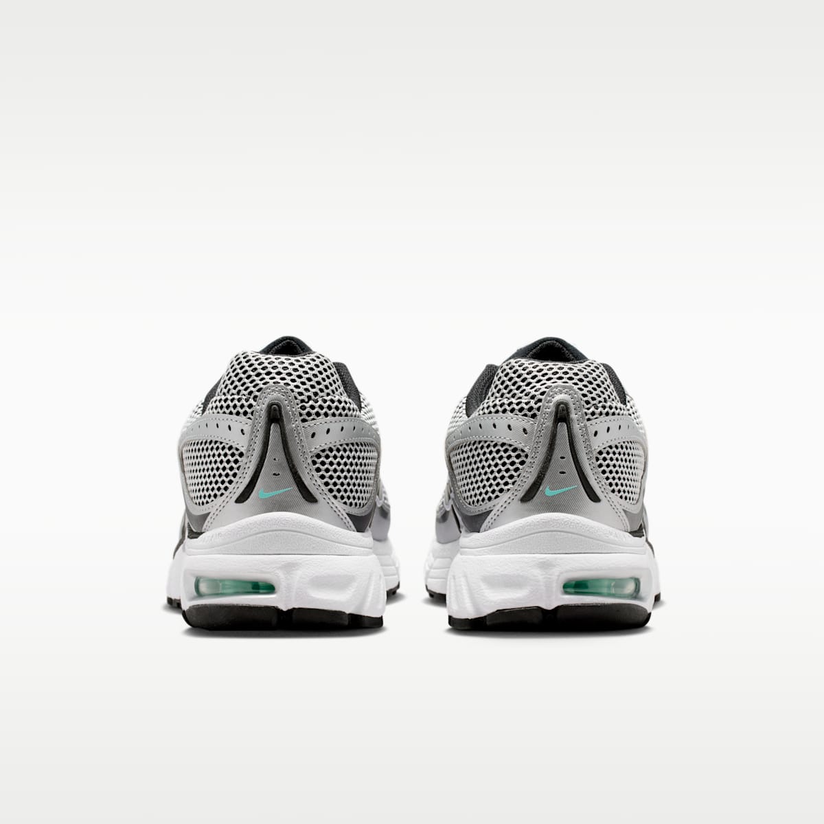 Nike Air Max Moto 2K Men's Shoes - Off White/Metallic Silver/Hyper Turquoise/Black - Image 6