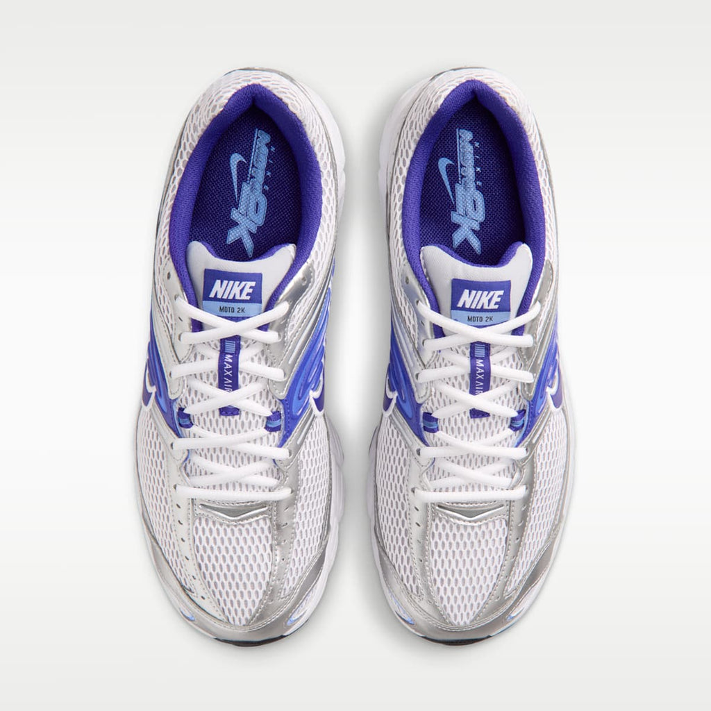 Nike Air Max Moto 2K Men's Shoes - White/Wolf Grey/Royal Pulse/Concord - Image 4