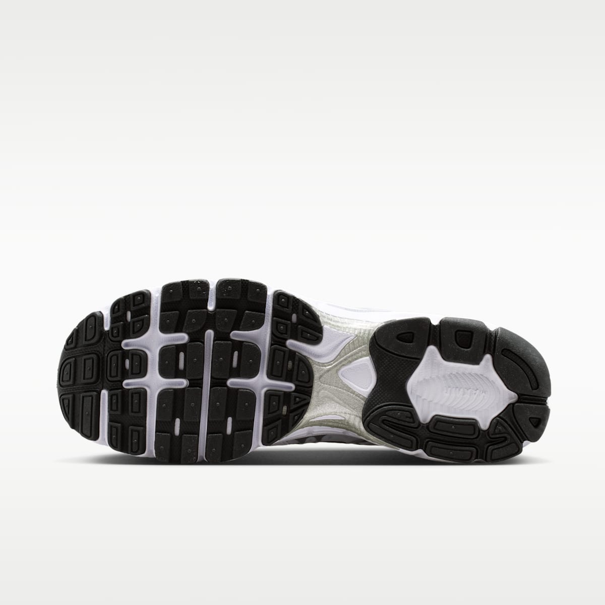 Nike Air Max Moto 2K Men's Shoes - White/Black/Wolf Grey/Metallic Silver - Image 2