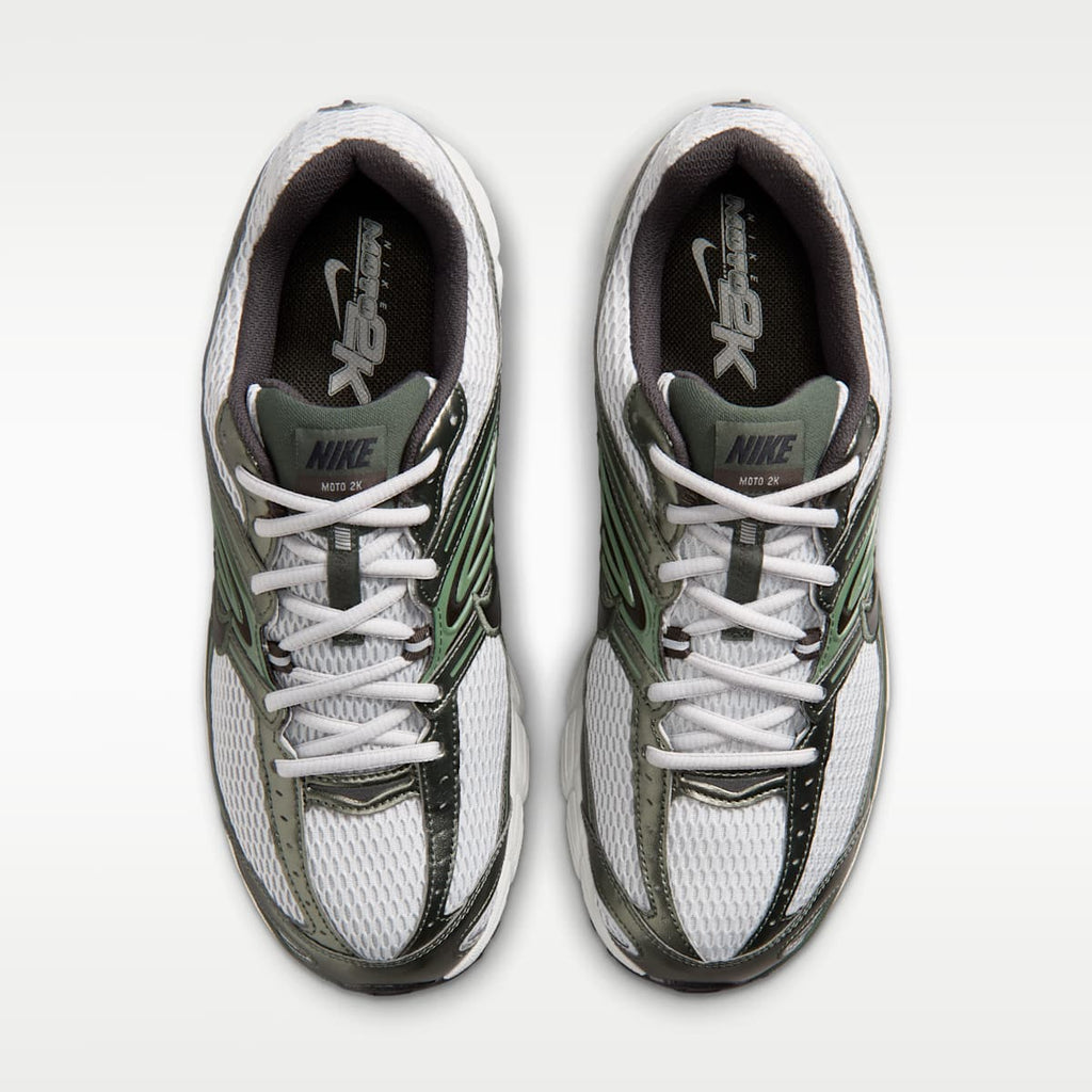 Nike Air Max Moto 2K Men's Shoes - Grey Fog/Camo Green/Off White/Black - Image 4