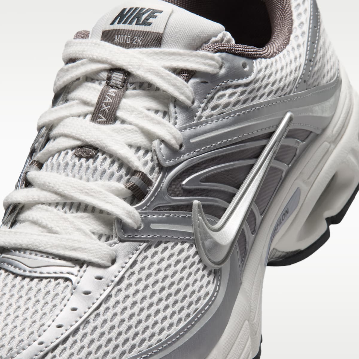 Nike Air Max Moto 2K Men's Shoes - Platinum Tint/Sail/Anthracite/Metallic Silver - Image 7