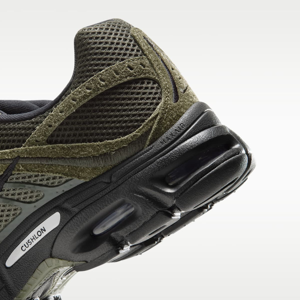 Nike Air Max Moto 2K Suede Shoes - Medium Olive/Black/Neutral Olive/Sequoia - Image 8