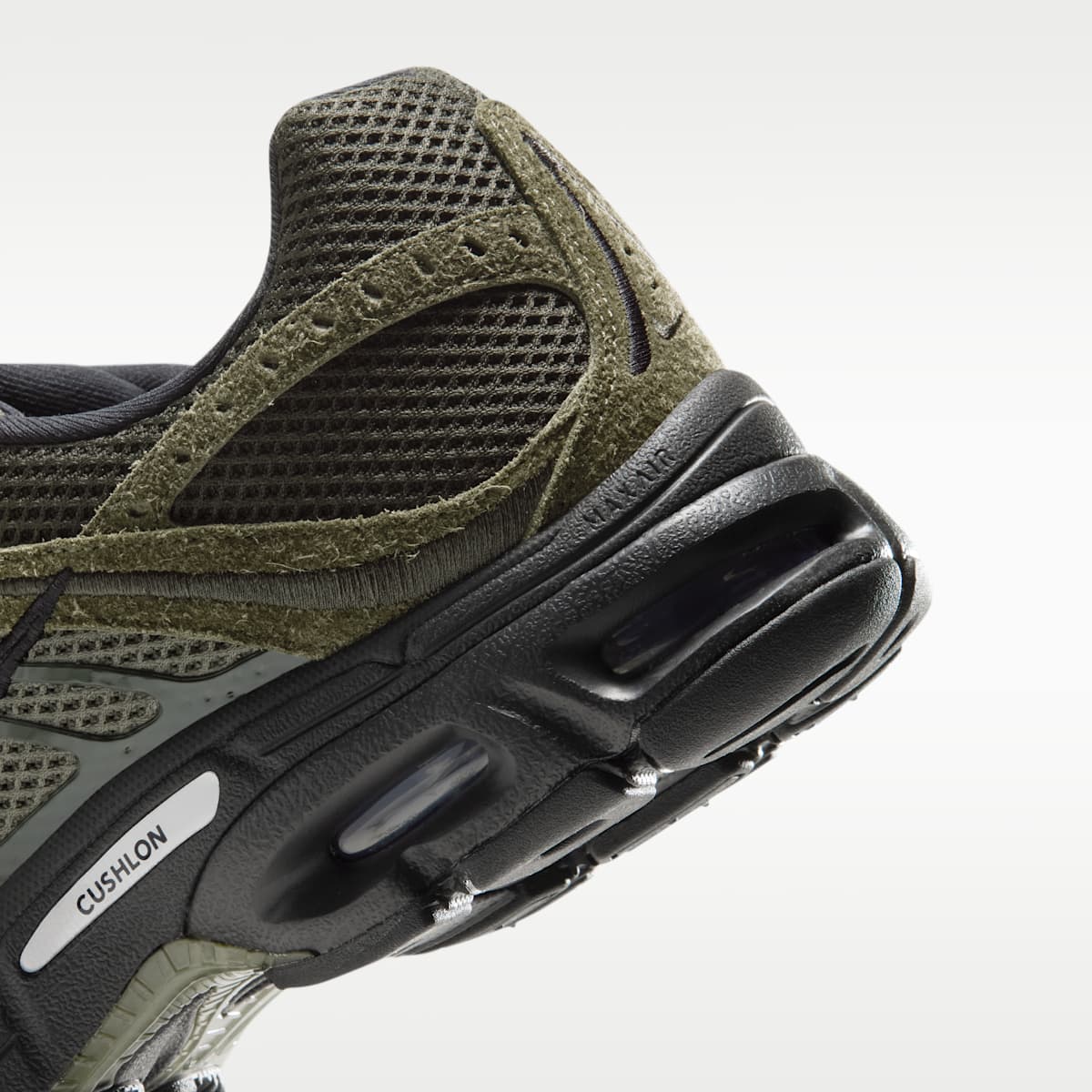 Nike Air Max Moto 2K Suede Shoes - Medium Olive/Black/Neutral Olive/Sequoia - Image 8