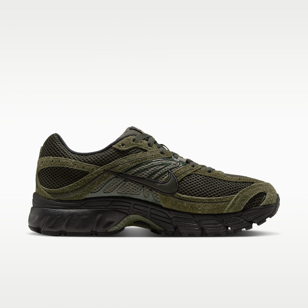 Nike Air Max Moto 2K Suede Shoes - Medium Olive/Black/Neutral Olive/Sequoia - Image 3