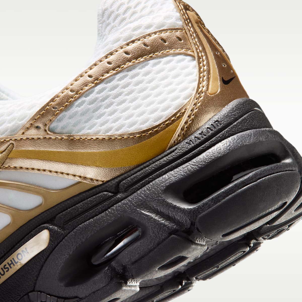 Nike Air Max Moto 2K Men's Shoes - White/Metallic Gold/Elemental Gold/Black - Image 8
