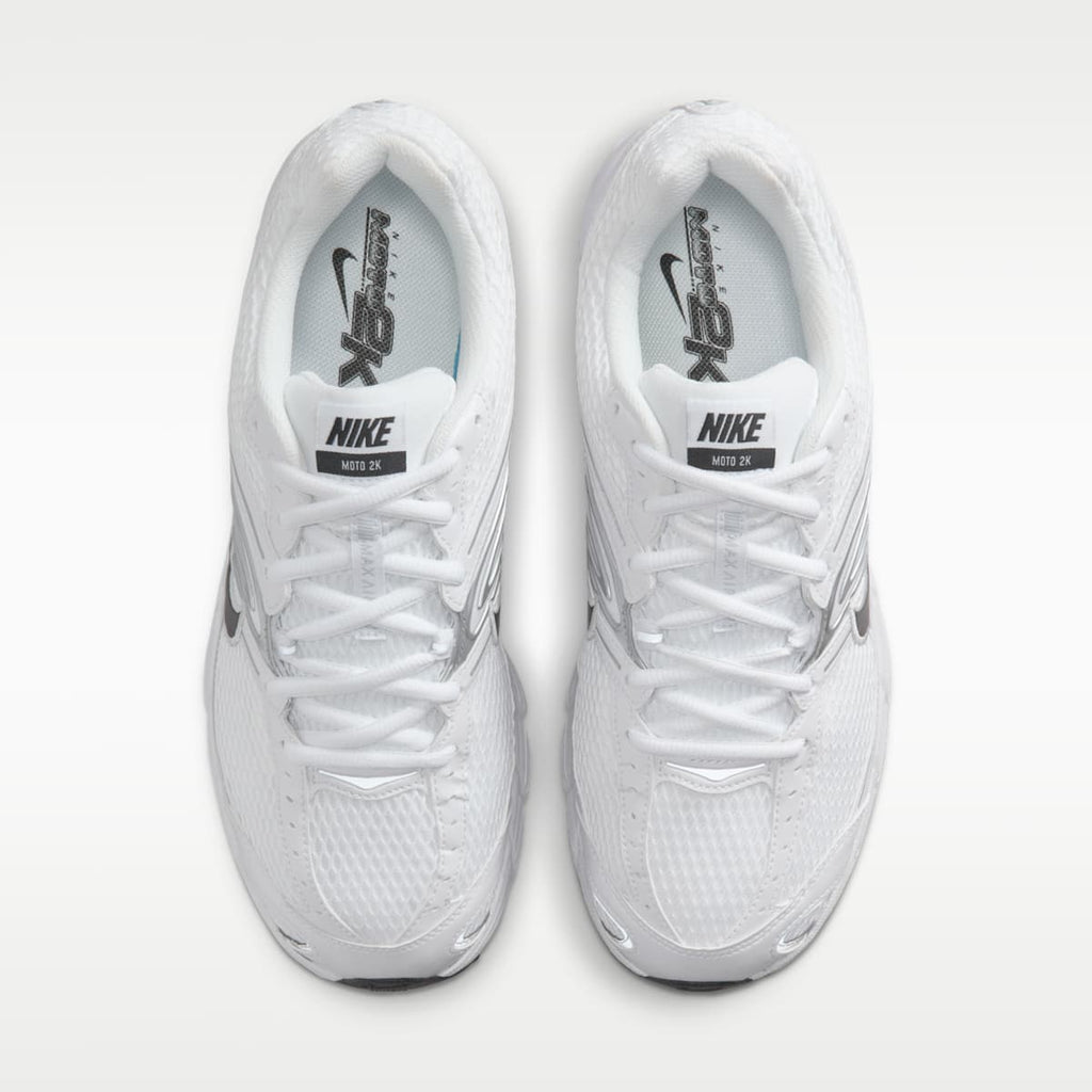Nike Air Max Moto 2K Men's Shoes - White/Metallic Silver/Photon Dust/Black - Image 4