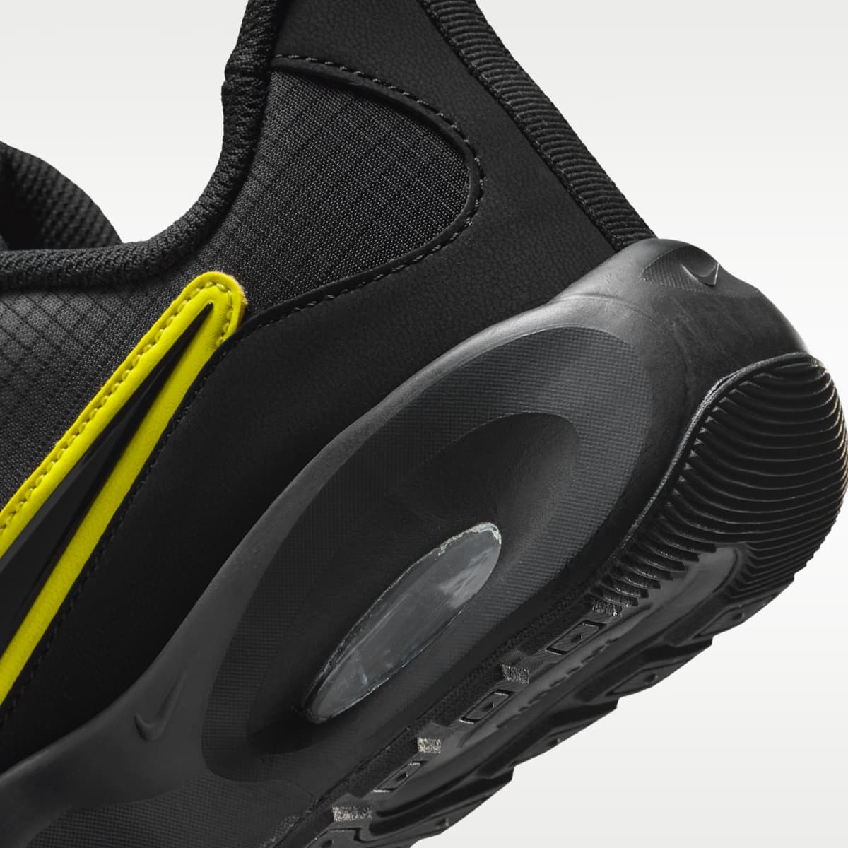 Nike Air Max Nova Big Kids' Shoes - Black/Sonic Yellow/Black
