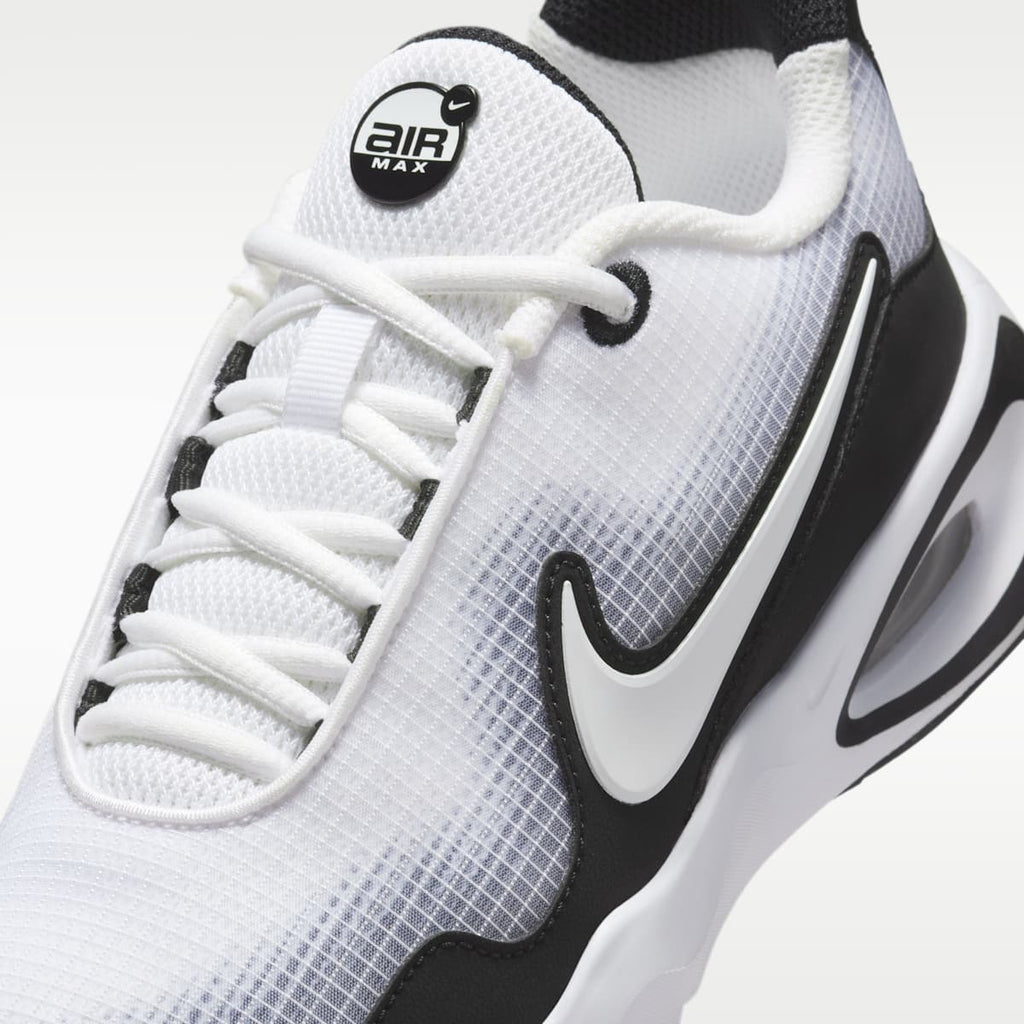 Nike Air Max Nova Big Kids' Shoes - White/Black/Wolf Grey/White