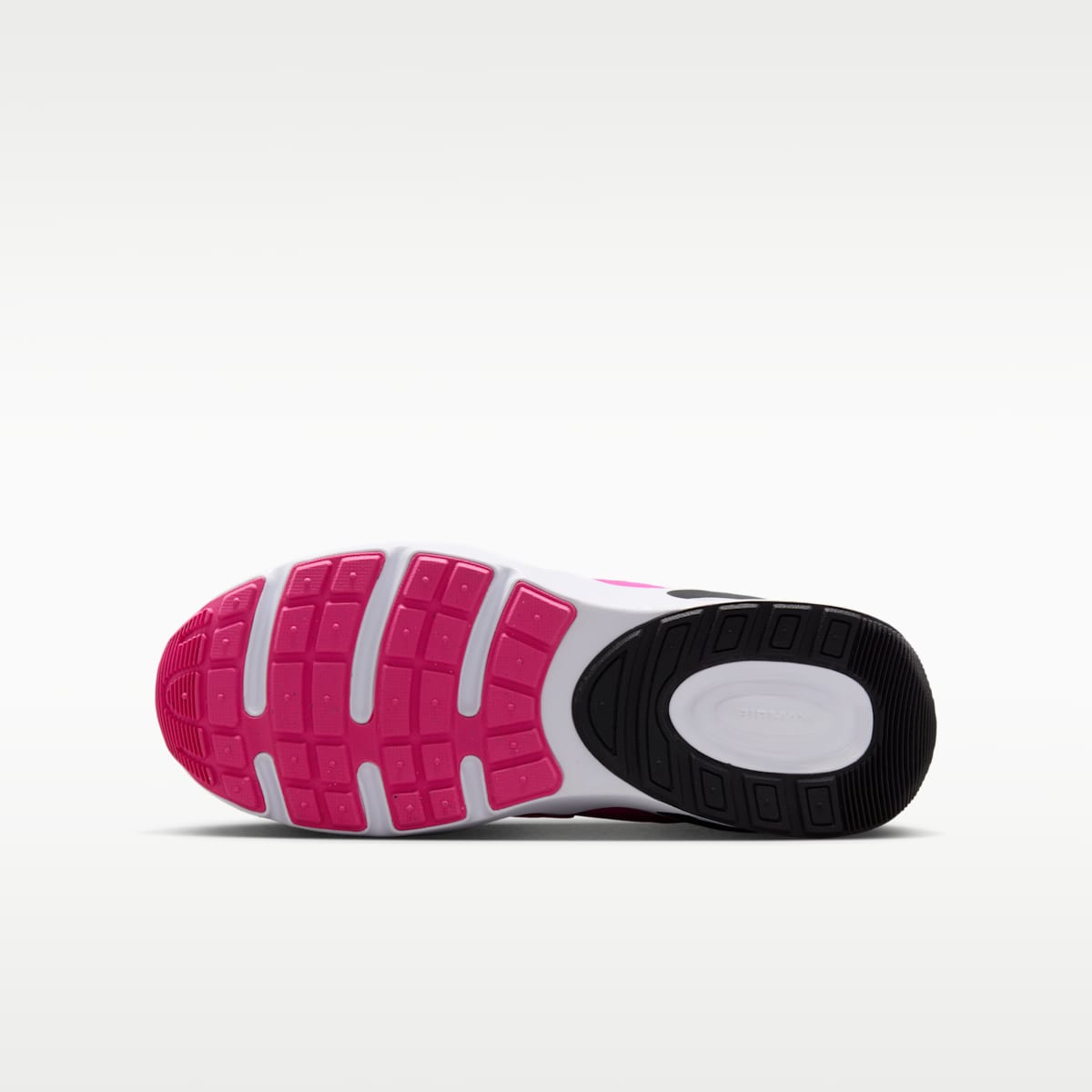 Nike Air Max Nova Big Kids' Shoes - White/Laser Fuchsia/Black