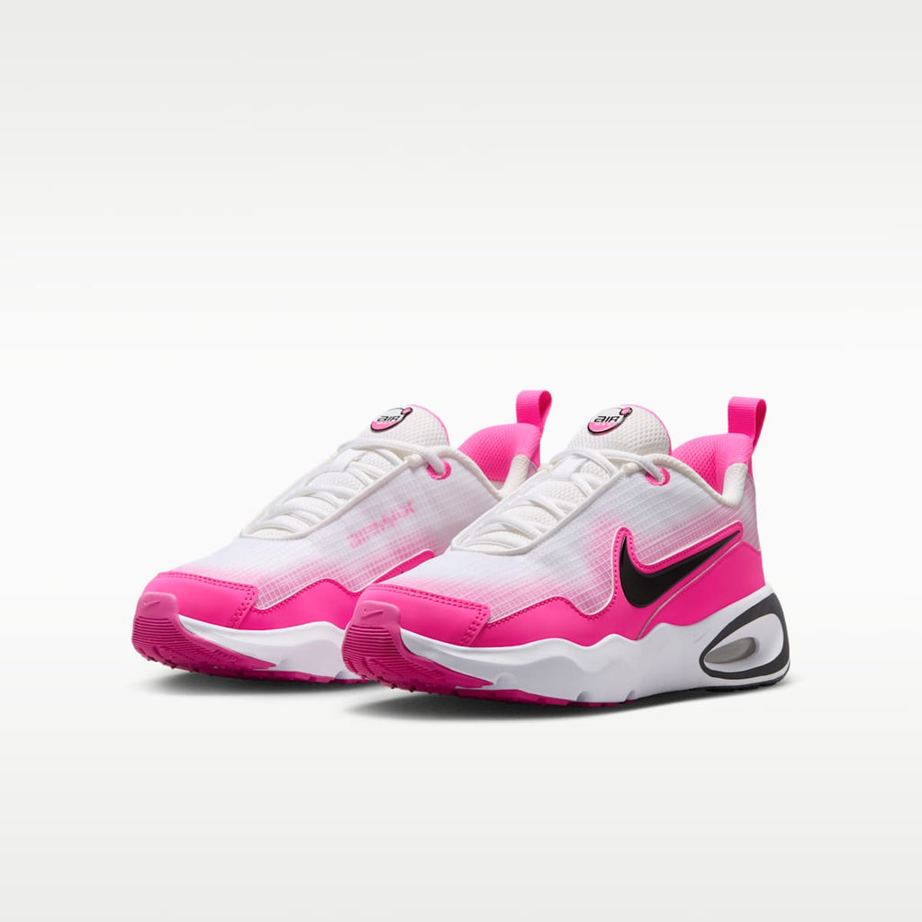 Nike Air Max Nova Big Kids' Shoes - White/Laser Fuchsia/Black