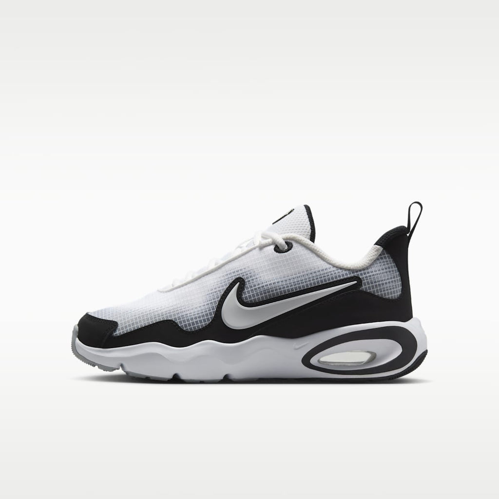 Nike Air Max Nova Big Kids' Shoes - White/Black/Wolf Grey/White