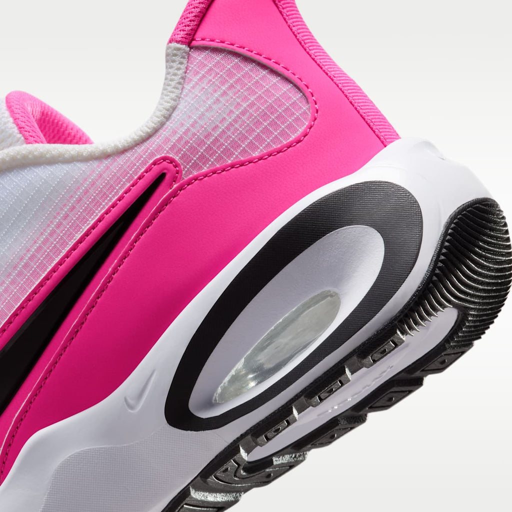 Nike Air Max Nova Big Kids' Shoes - White/Laser Fuchsia/Black
