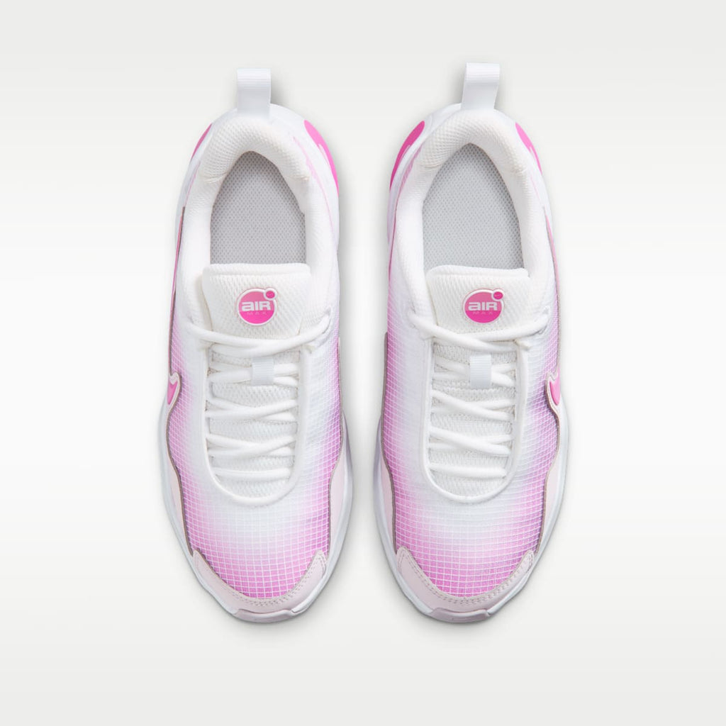 Nike Air Max Nova Big Kids' Shoes - White/Bleached Lilac/Pink Rise/Playful Pink