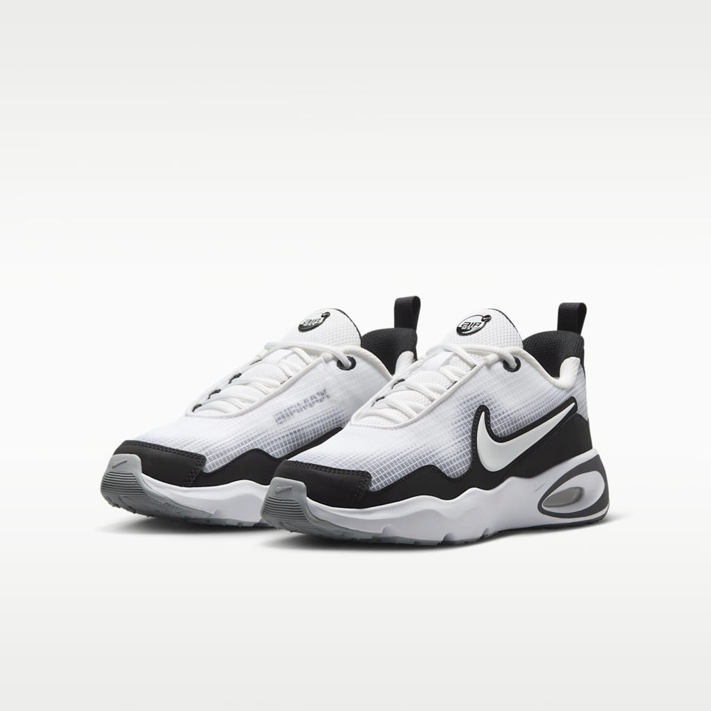 Nike Air Max Nova Big Kids' Shoes - White/Black/Wolf Grey/White