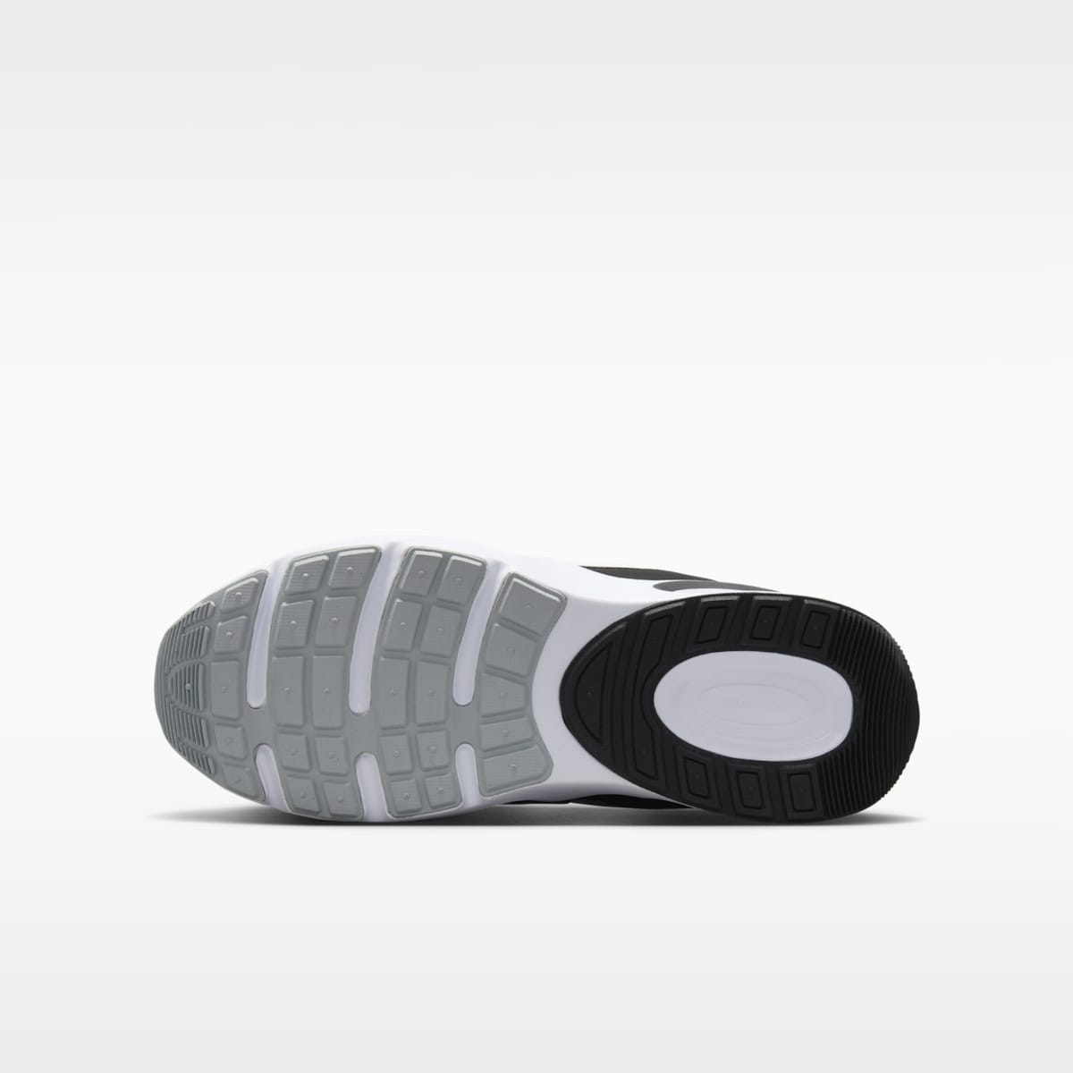 Nike Air Max Nova Big Kids' Shoes - White/Black/Wolf Grey/White