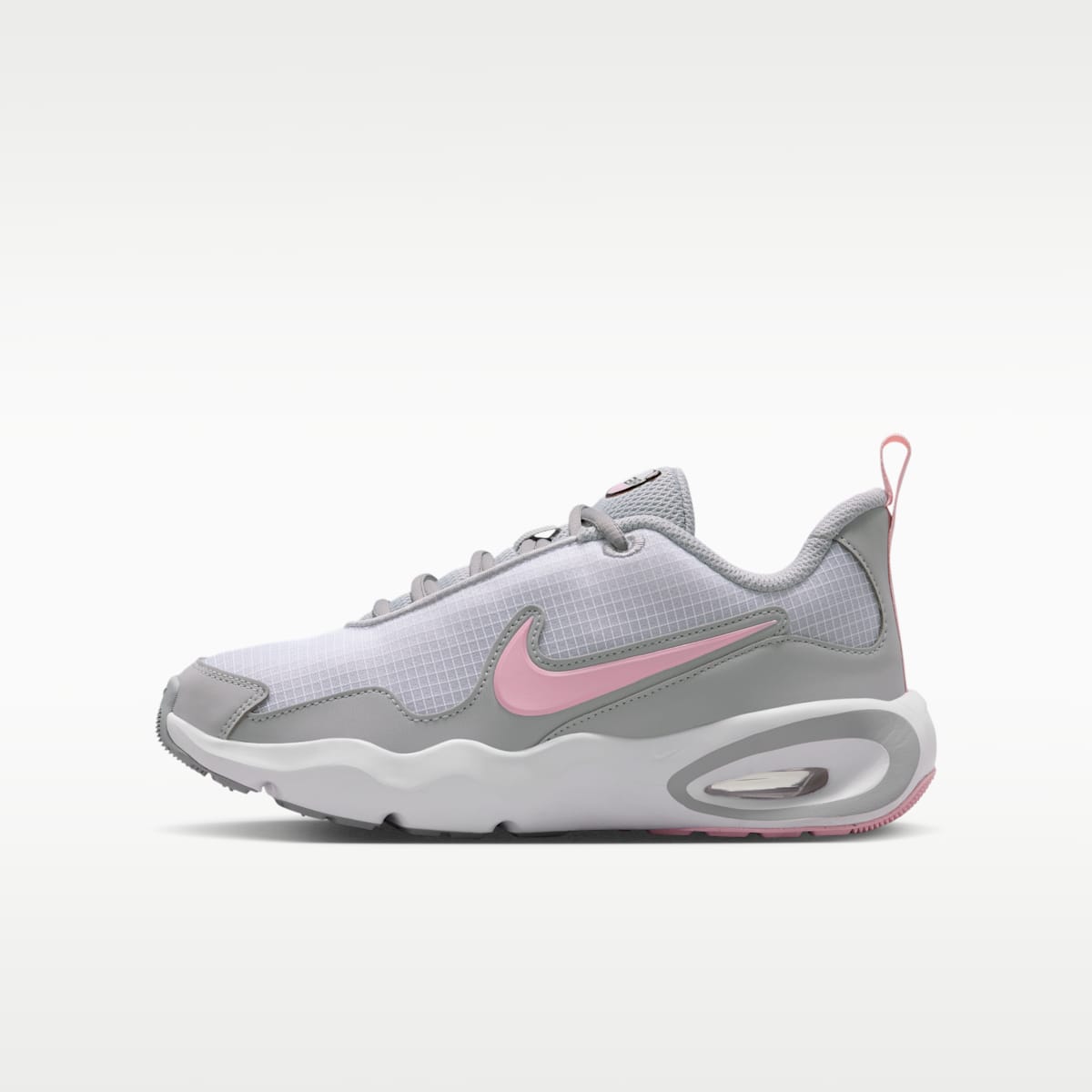 Nike Air Max Nova Big Kids' Shoes - White/Wolf Grey/Pearl Pink/Medium Soft Pink