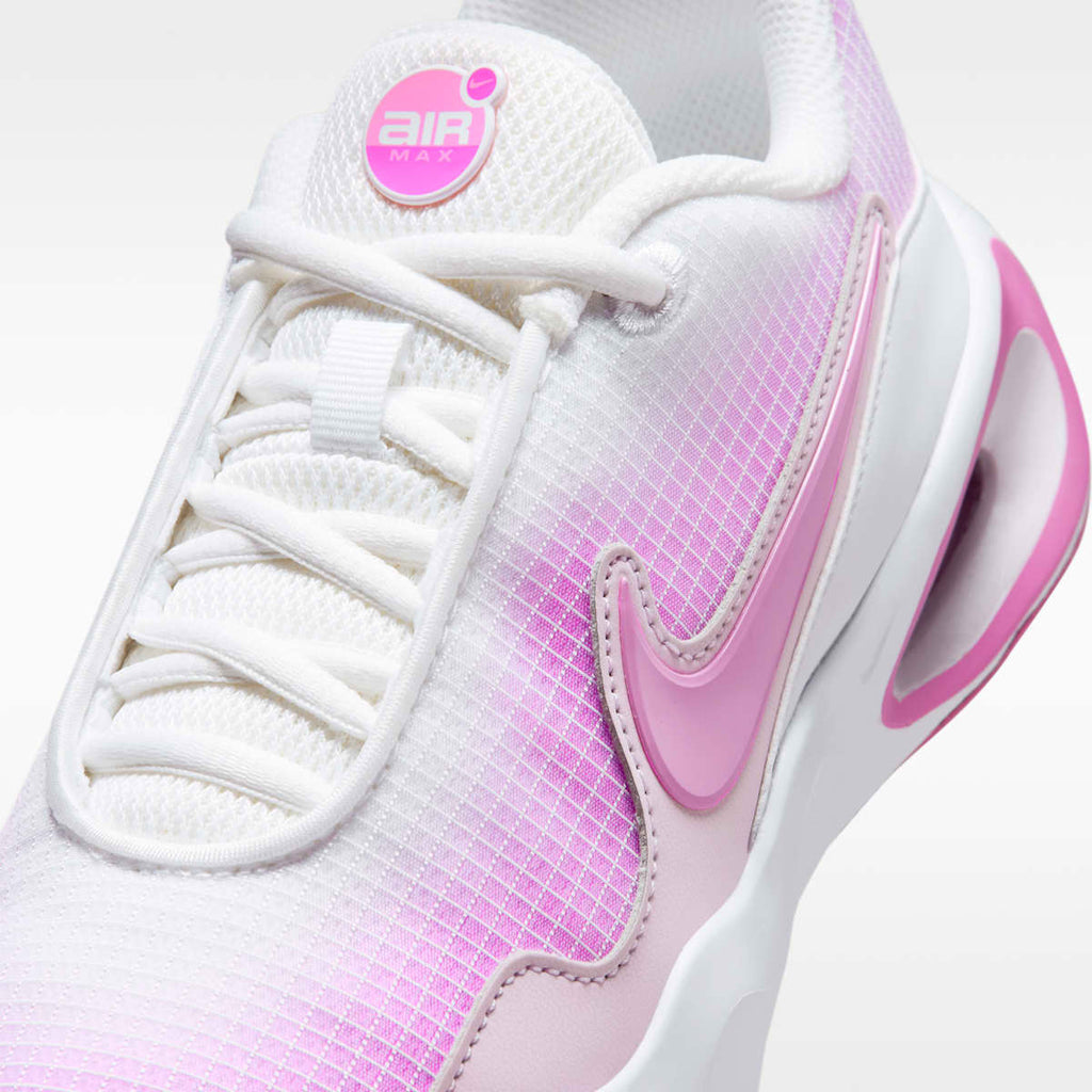 Nike Air Max Nova Big Kids' Shoes - White/Bleached Lilac/Pink Rise/Playful Pink
