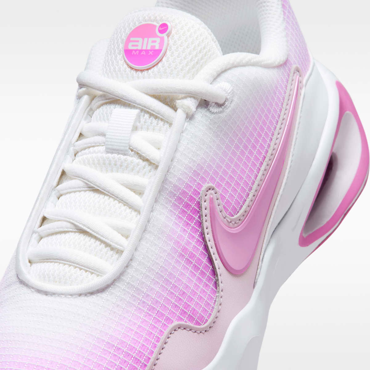 Nike Air Max Nova Big Kids' Shoes - White/Bleached Lilac/Pink Rise/Playful Pink