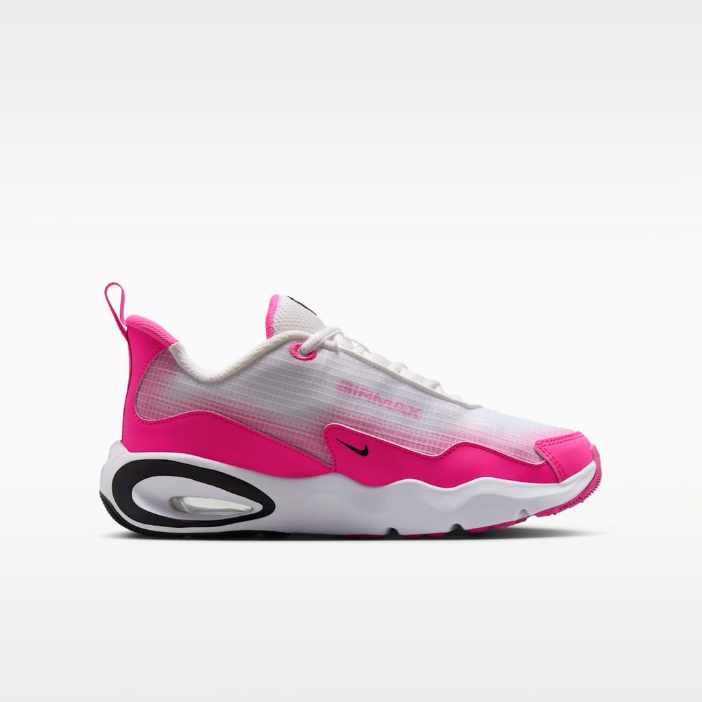 Nike Air Max Nova Big Kids' Shoes - White/Laser Fuchsia/Black