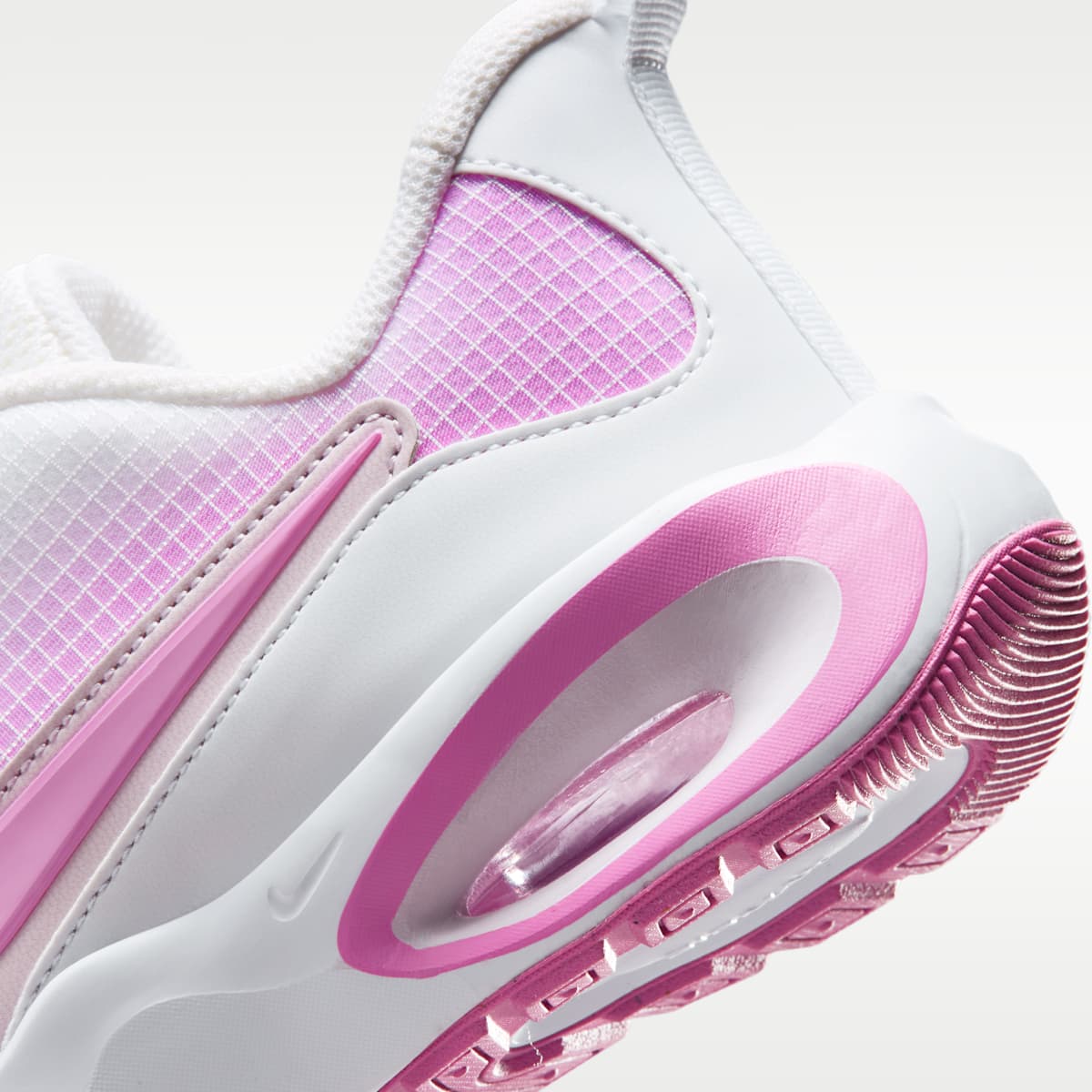 Nike Air Max Nova Big Kids' Shoes - White/Bleached Lilac/Pink Rise/Playful Pink