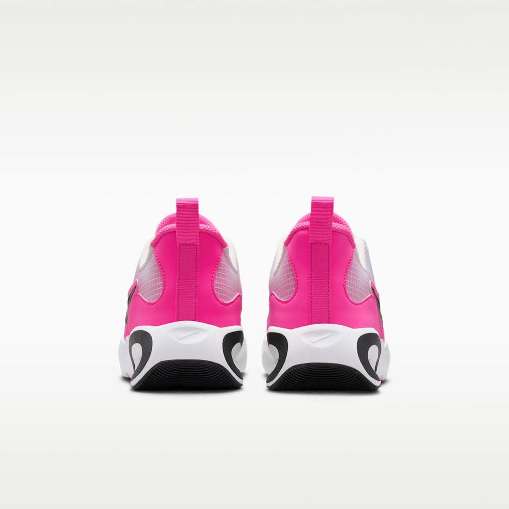Nike Air Max Nova Big Kids' Shoes - White/Laser Fuchsia/Black