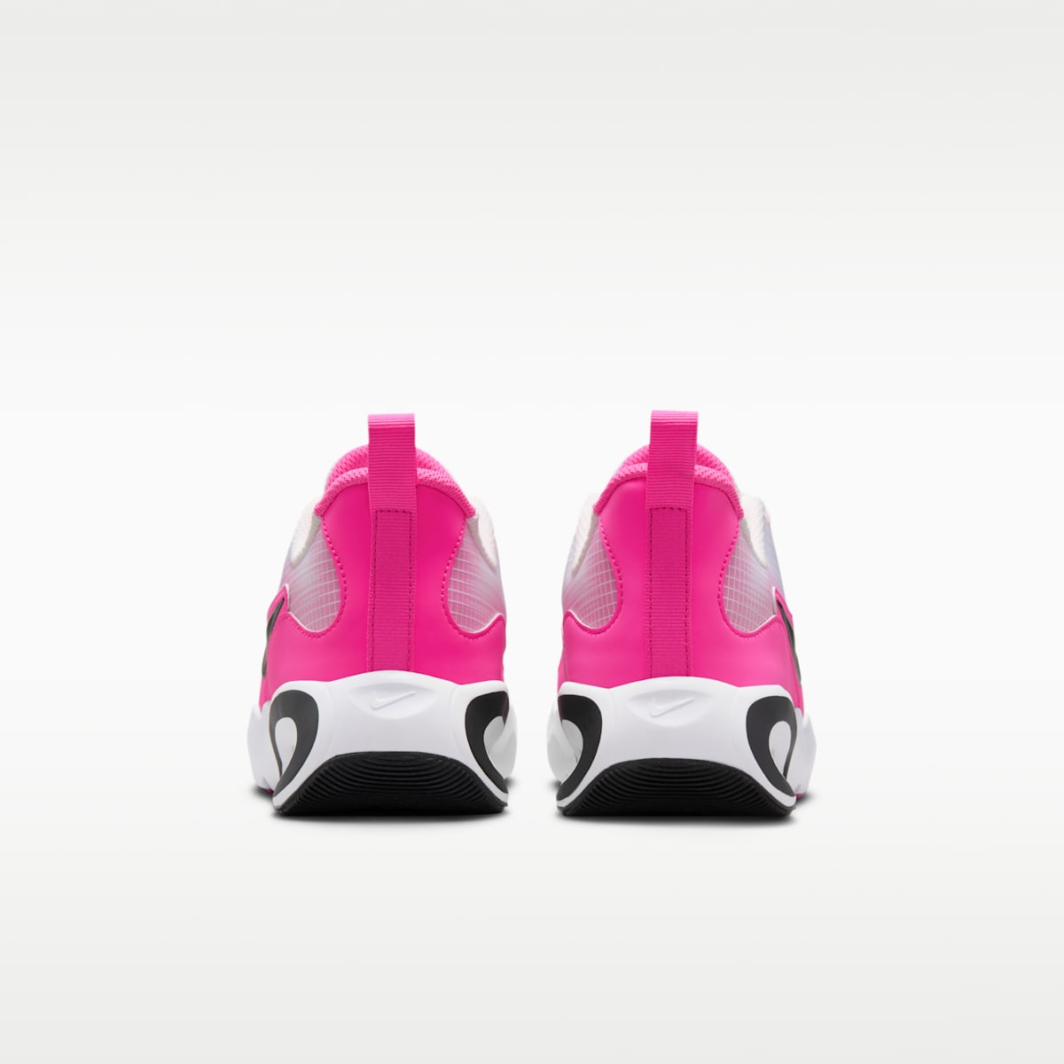 Nike Air Max Nova Big Kids' Shoes - White/Laser Fuchsia/Black