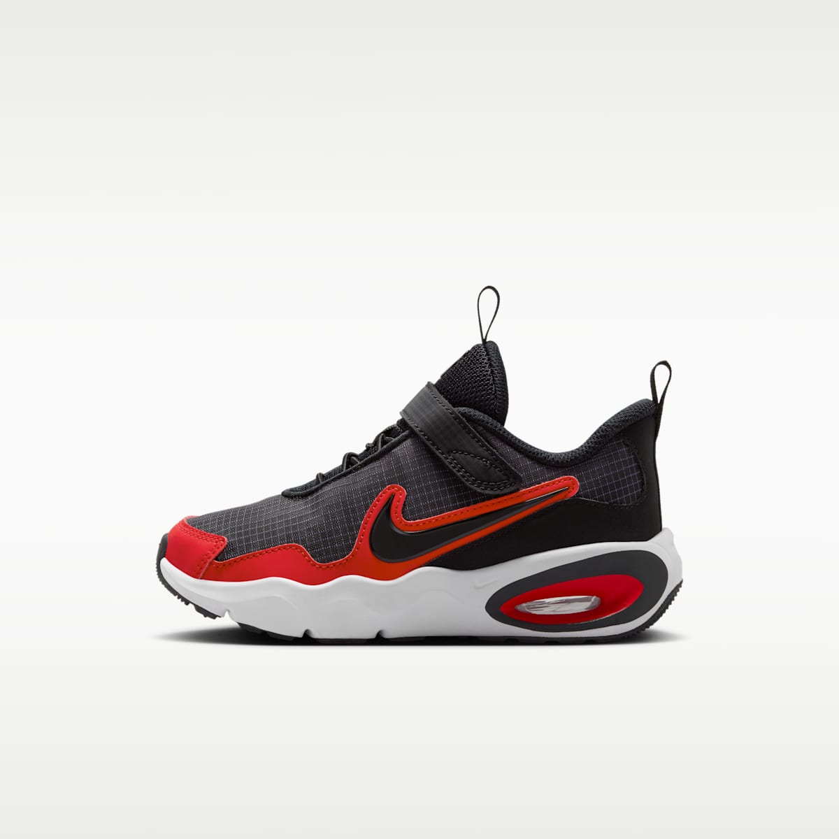 Nike Air Max Nova Little Kids' Shoes - Anthracite/University Red/Black