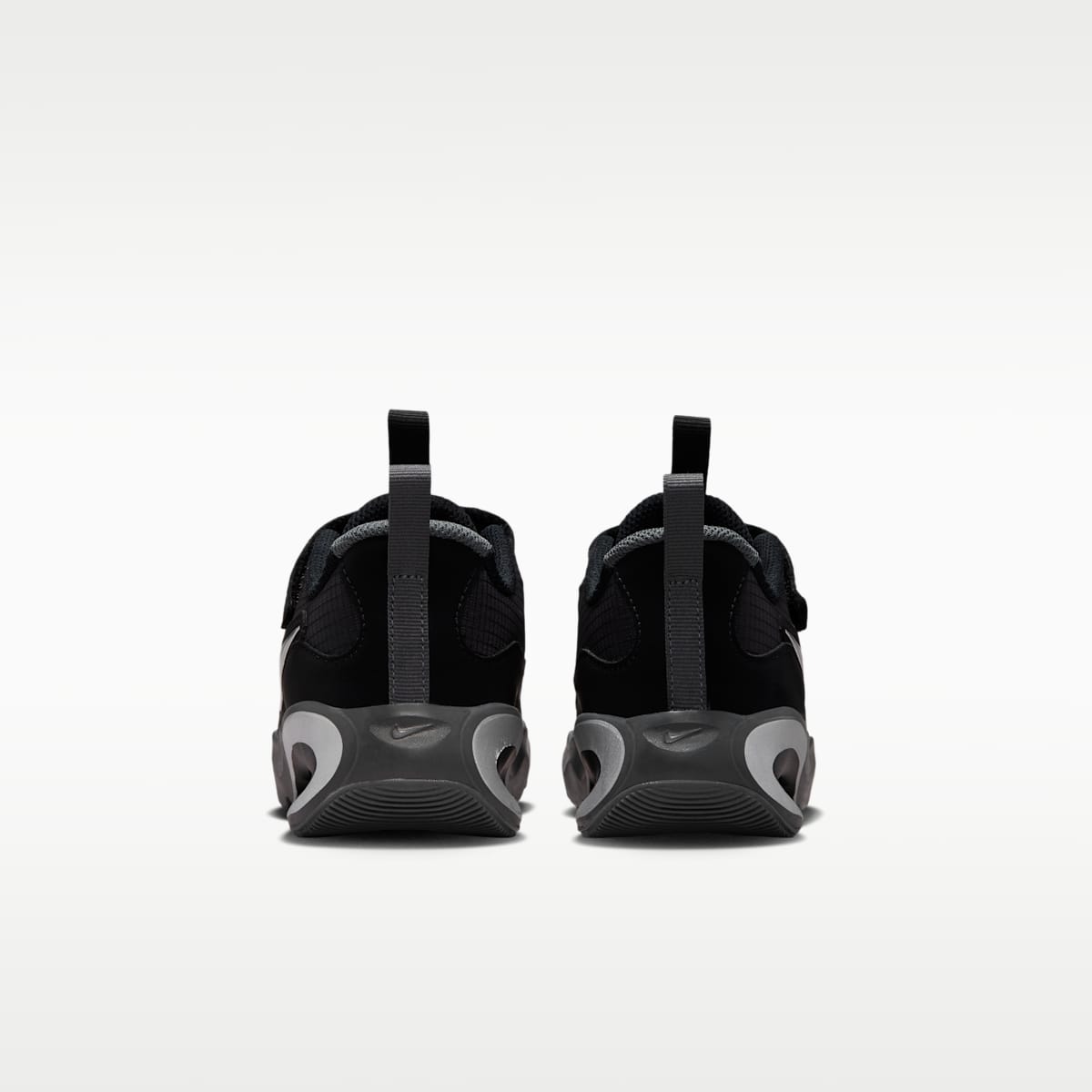 Nike Air Max Nova Little Kids' Shoes - Black/Iron Grey/Metallic Silver