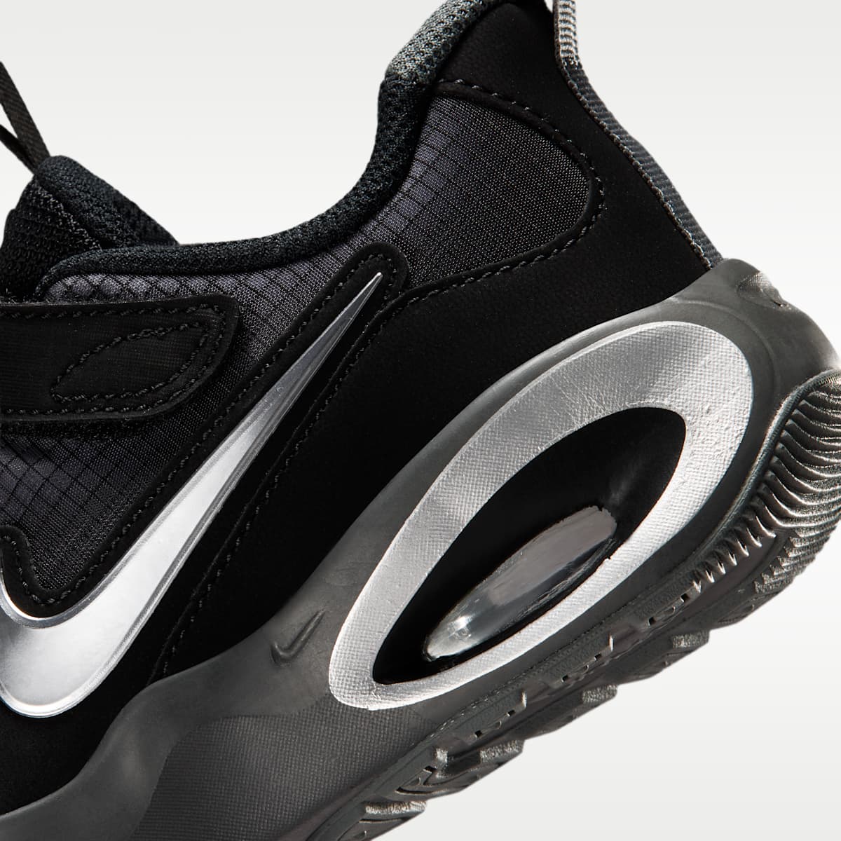 Nike Air Max Nova Little Kids' Shoes - Black/Iron Grey/Metallic Silver