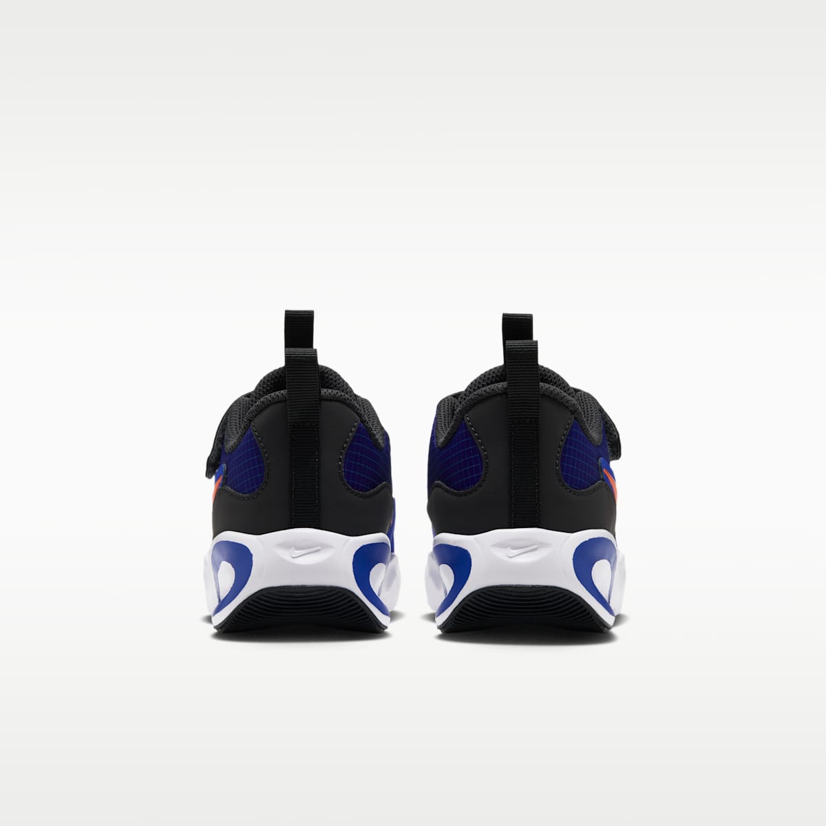 Nike Air Max Nova Little Kids' Shoes - Racer Blue/Dark Smoke Grey/White/Safety Orange