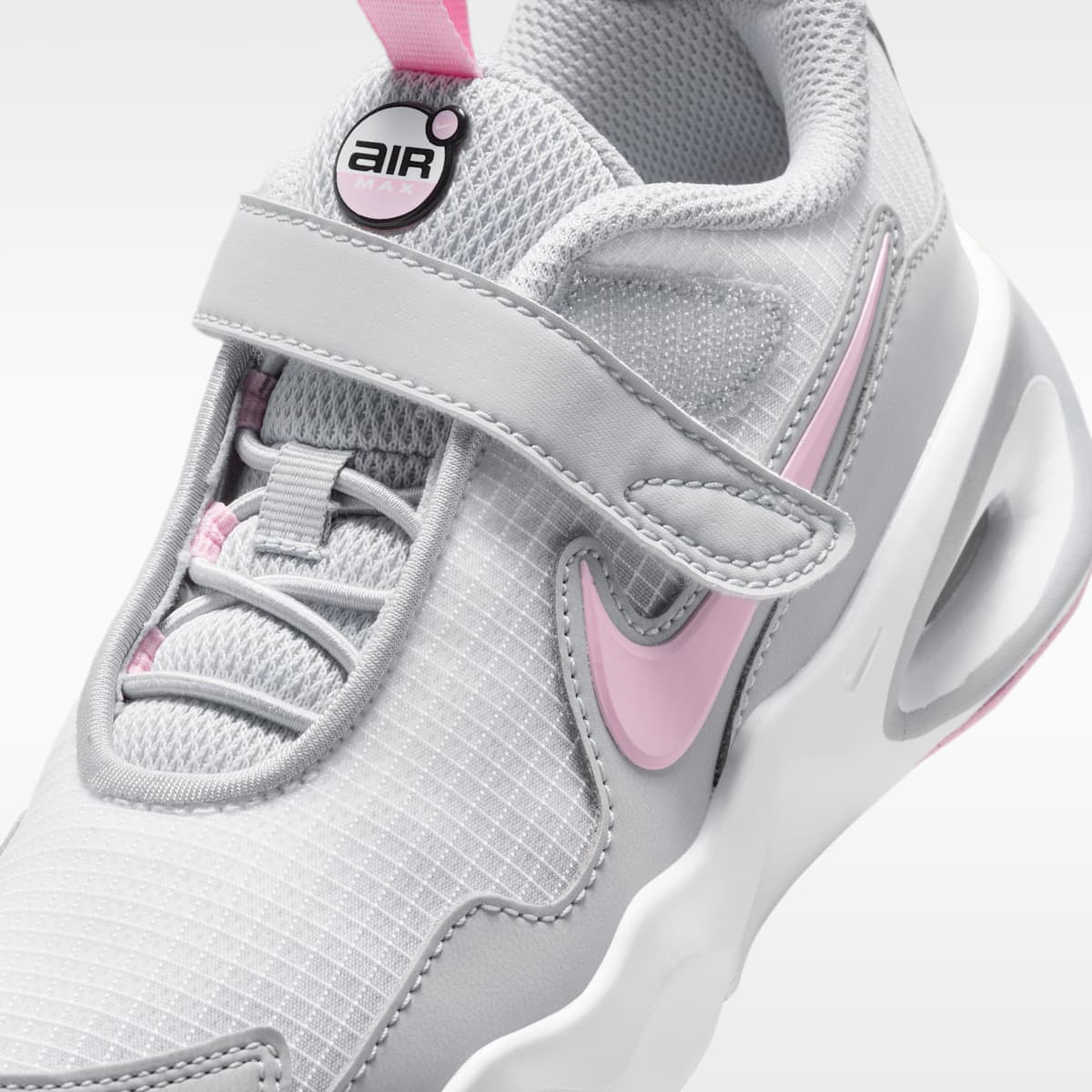 Nike Air Max Nova Little Kids' Shoes - White/Wolf Grey/Pearl Pink/Medium Soft Pink