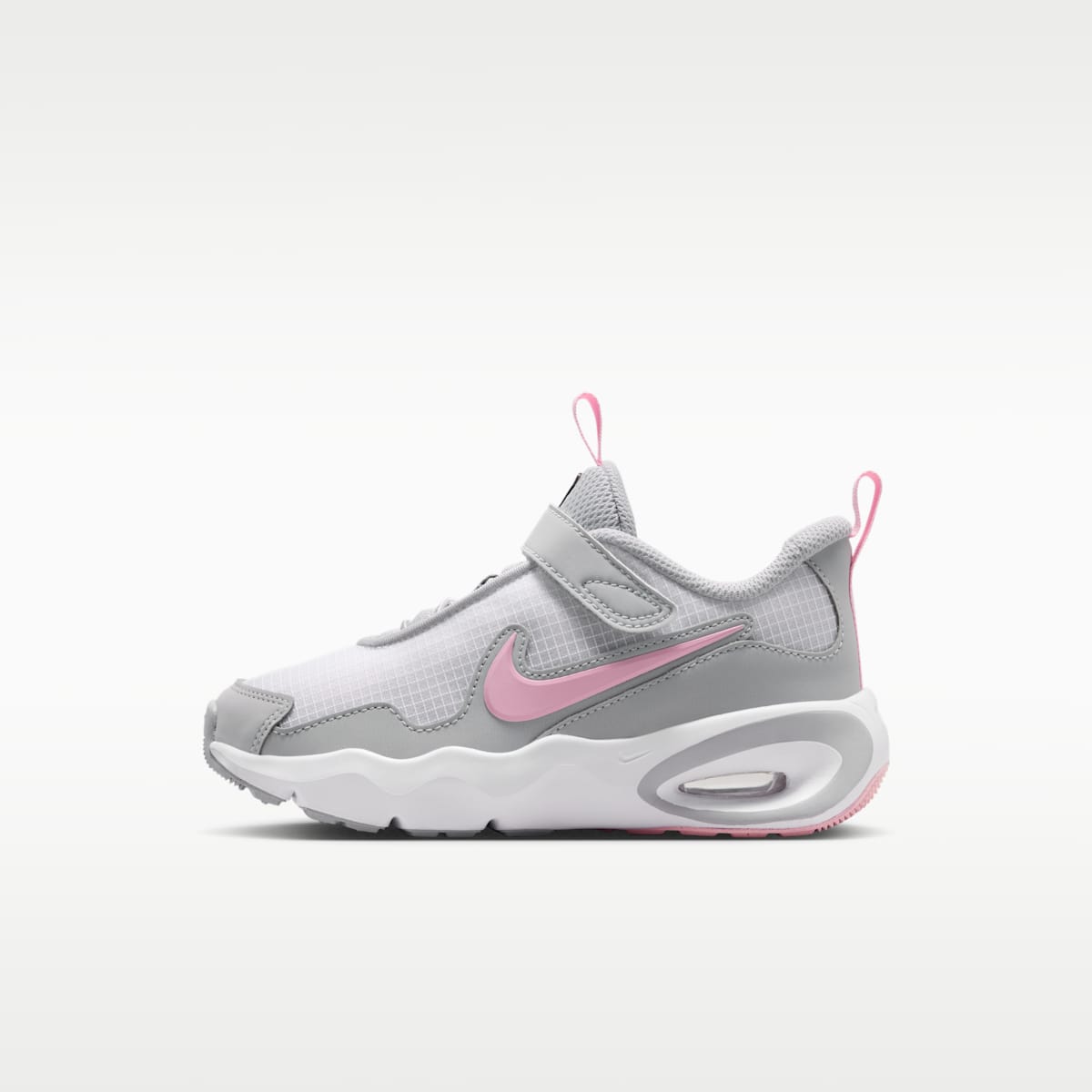 Nike Air Max Nova Little Kids' Shoes - White/Wolf Grey/Pearl Pink/Medium Soft Pink