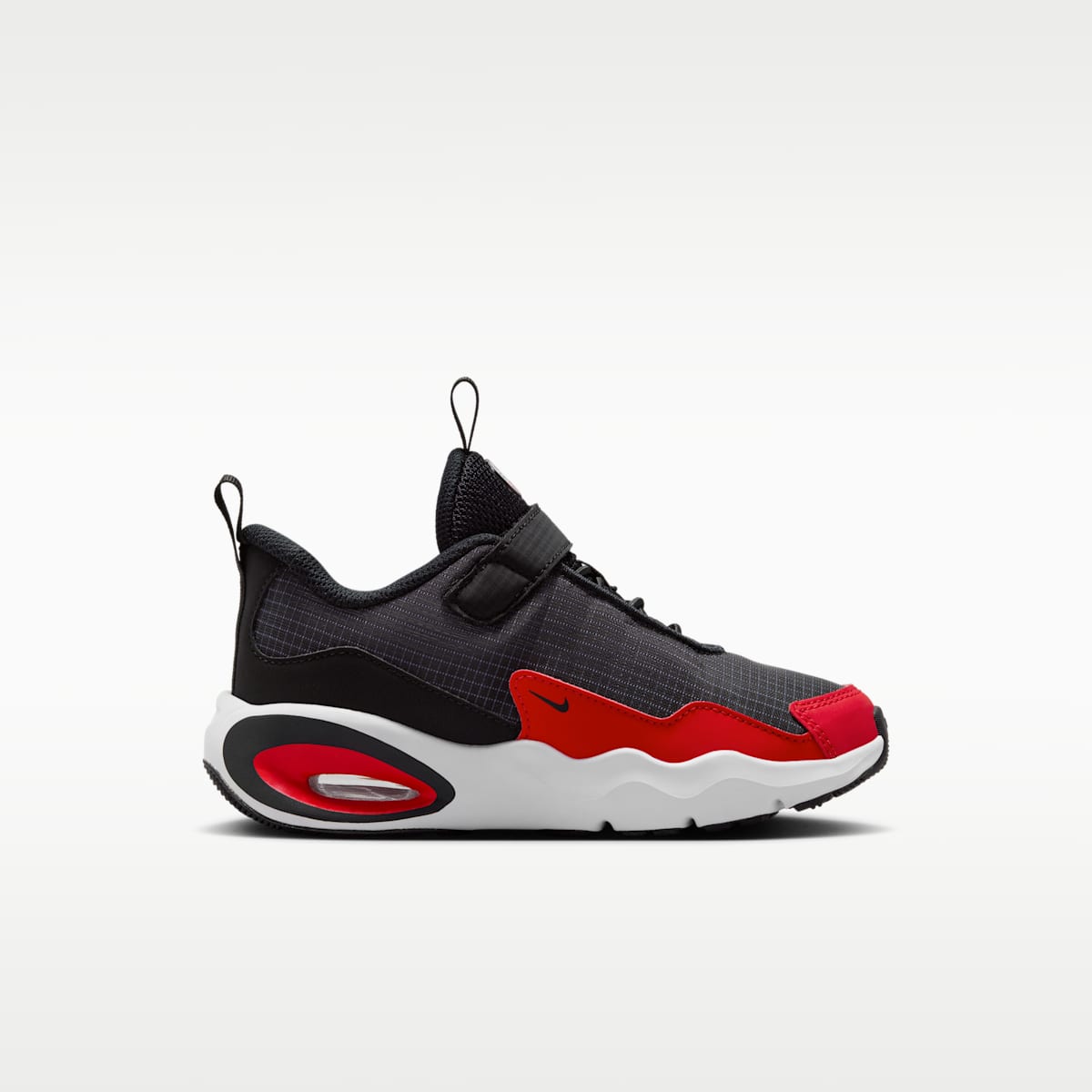 Nike Air Max Nova Little Kids' Shoes - Anthracite/University Red/Black