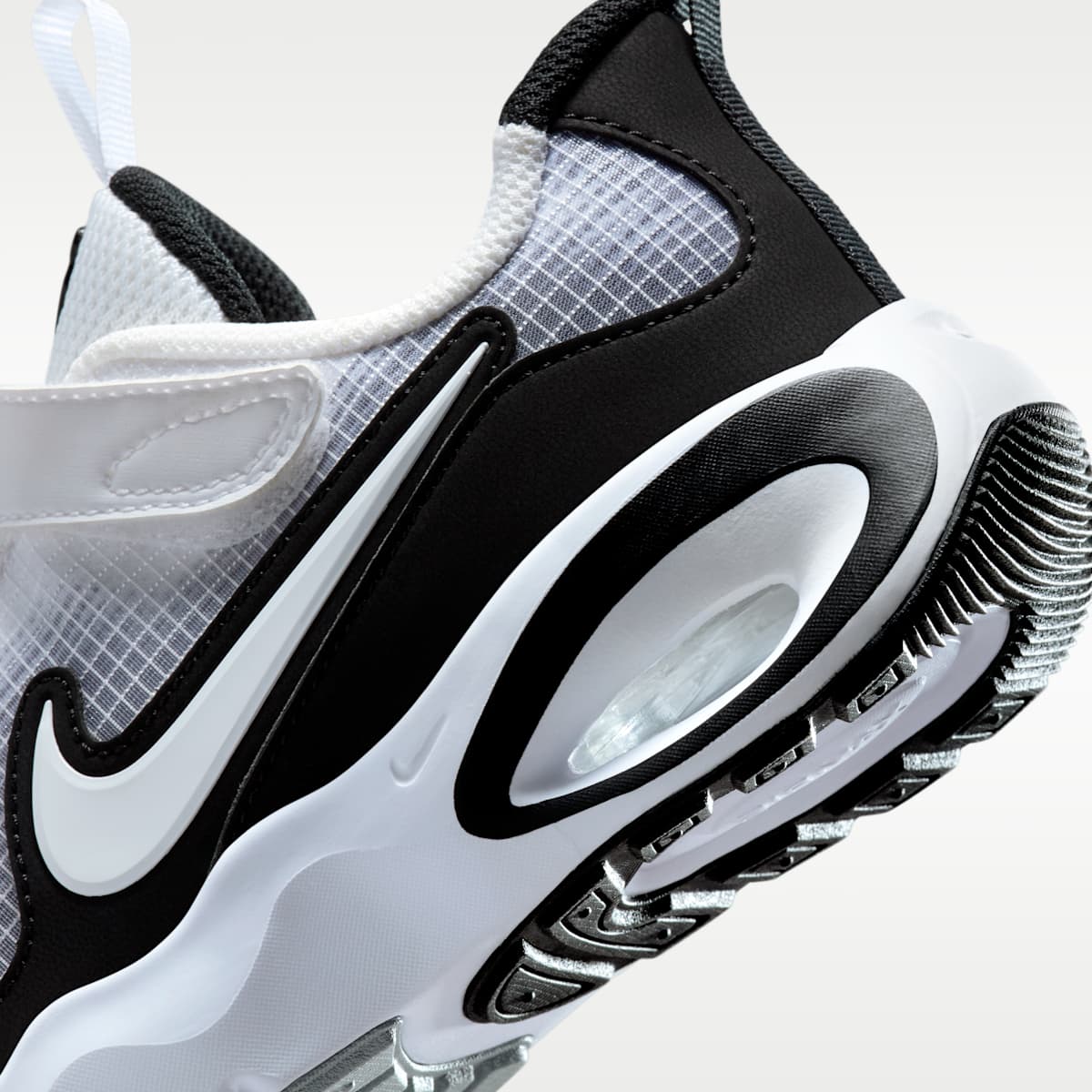 Nike Air Max Nova Little Kids' Shoes - White/Black/Wolf Grey/White