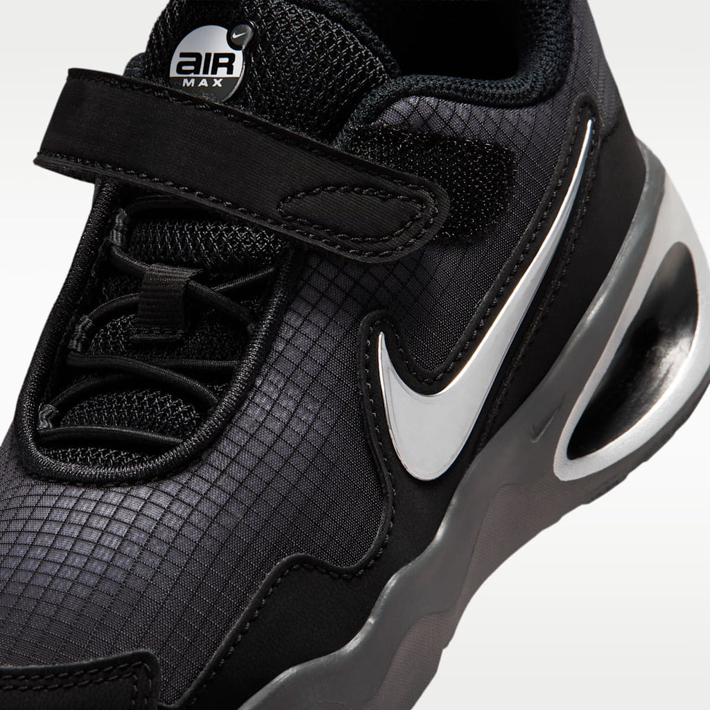 Nike Air Max Nova Little Kids' Shoes - Black/Iron Grey/Metallic Silver