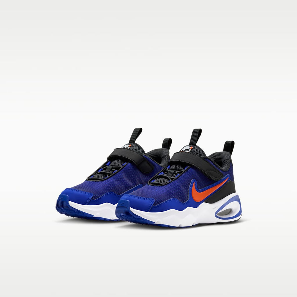 Nike Air Max Nova Little Kids' Shoes - Racer Blue/Dark Smoke Grey/White/Safety Orange