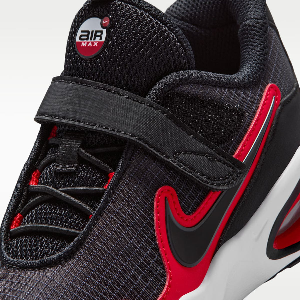 Nike Air Max Nova Little Kids' Shoes - Anthracite/University Red/Black