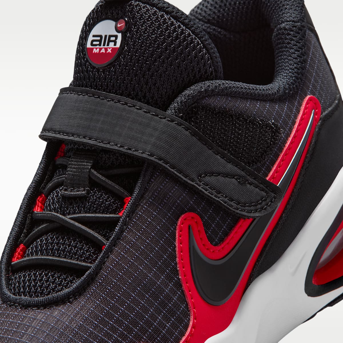 Nike Air Max Nova Little Kids' Shoes - Anthracite/University Red/Black