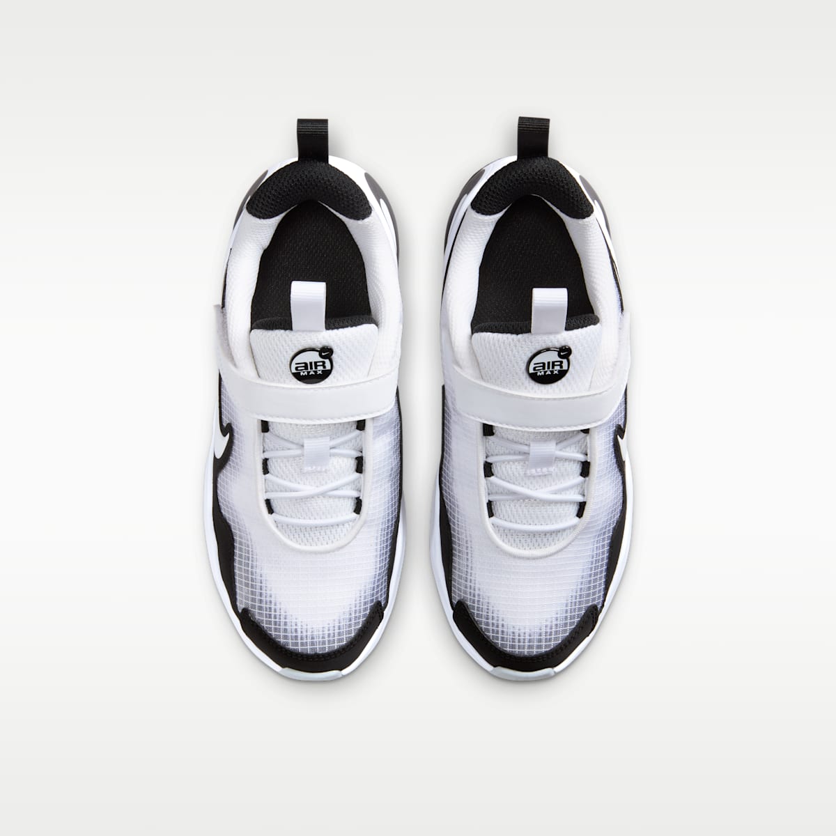 Nike Air Max Nova Little Kids' Shoes - White/Black/Wolf Grey/White