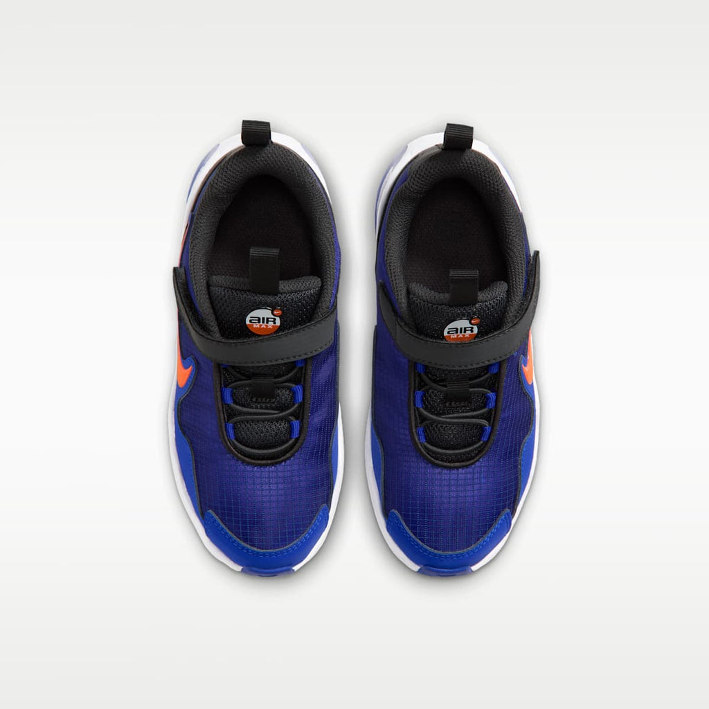 Nike Air Max Nova Little Kids' Shoes - Racer Blue/Dark Smoke Grey/White/Safety Orange