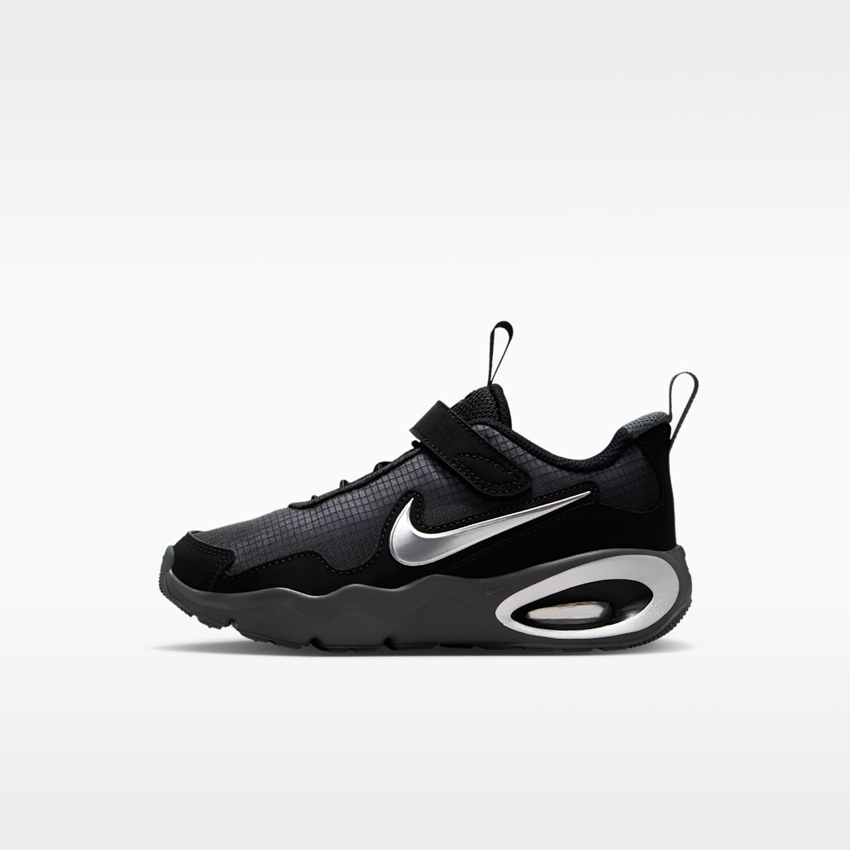 Nike Air Max Nova Little Kids' Shoes - Black/Iron Grey/Metallic Silver