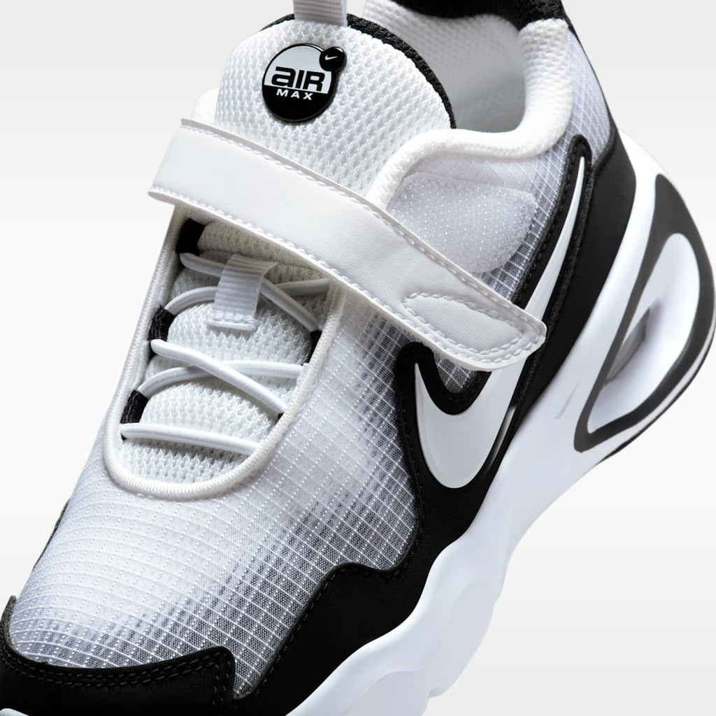 Nike Air Max Nova Little Kids' Shoes - White/Black/Wolf Grey/White
