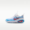 Nike Air Max Nova Little Kids' Shoes - White/Aurora Blue/Football Blue/Fusion Red