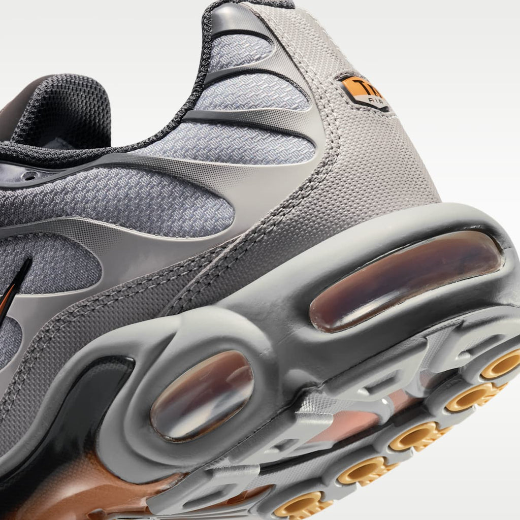 Nike Air Max Plus Men's Shoes - Light Smoke Grey/Dark Smoke Grey/Hot Curry - Image 8