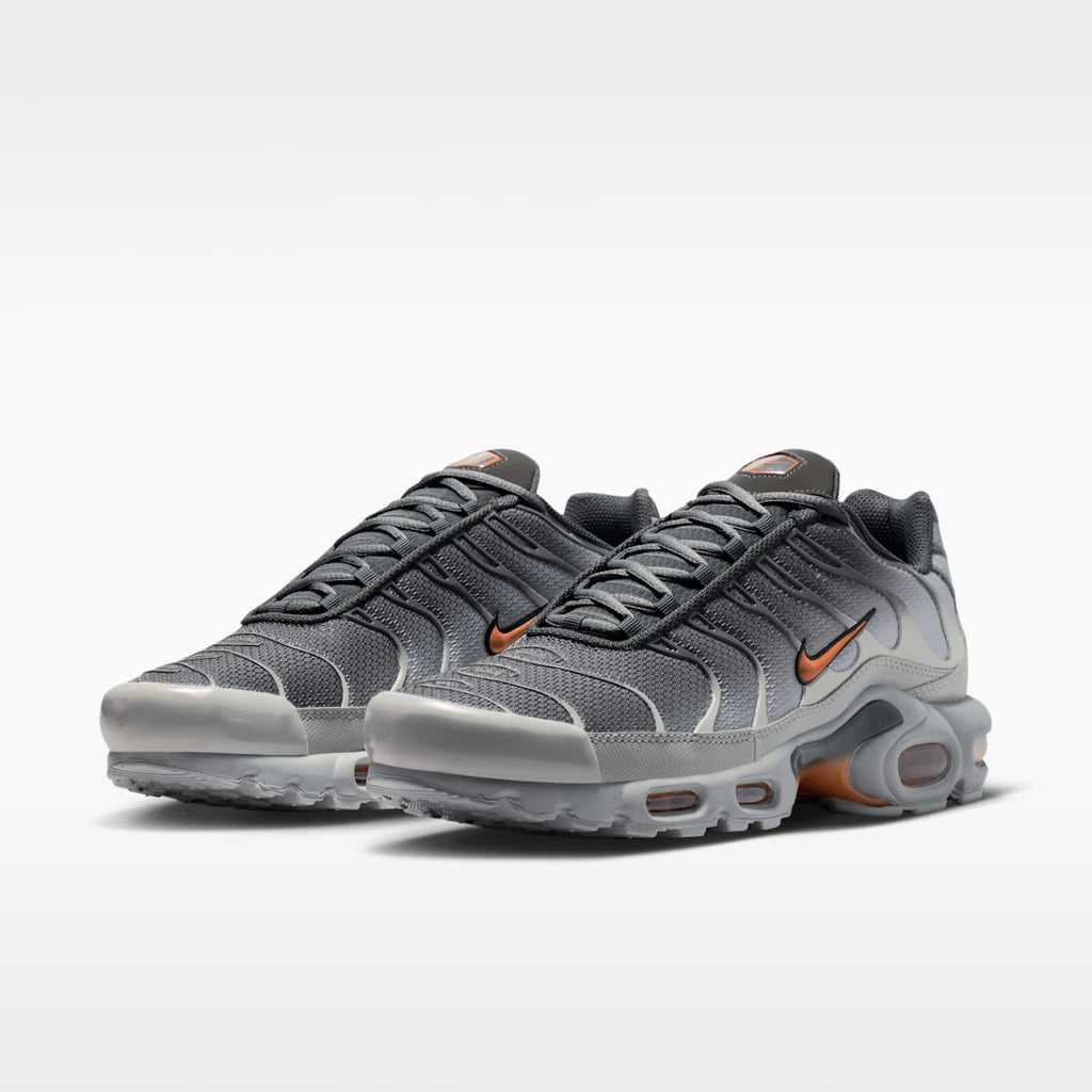 Nike Air Max Plus Men's Shoes - Light Smoke Grey/Dark Smoke Grey/Hot Curry - Image 5