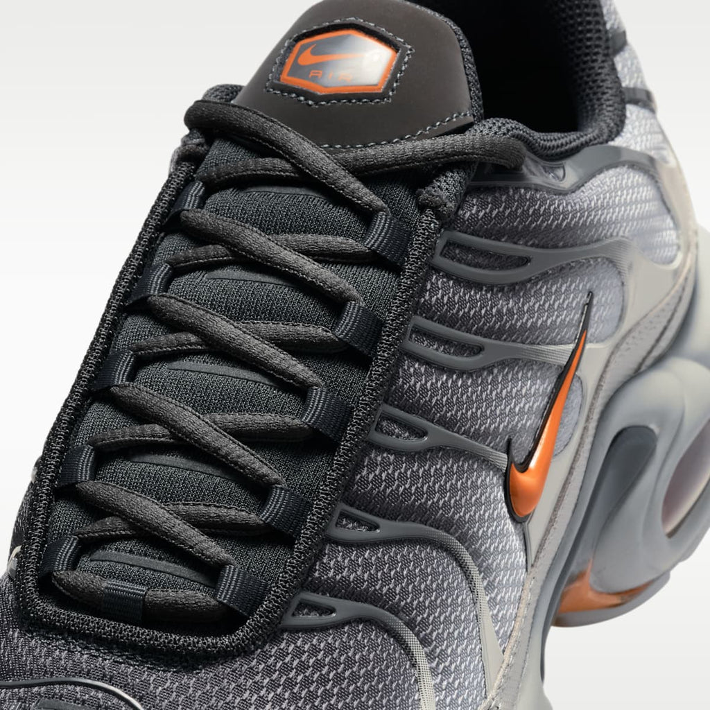 Nike Air Max Plus Men's Shoes - Light Smoke Grey/Dark Smoke Grey/Hot Curry - Image 7