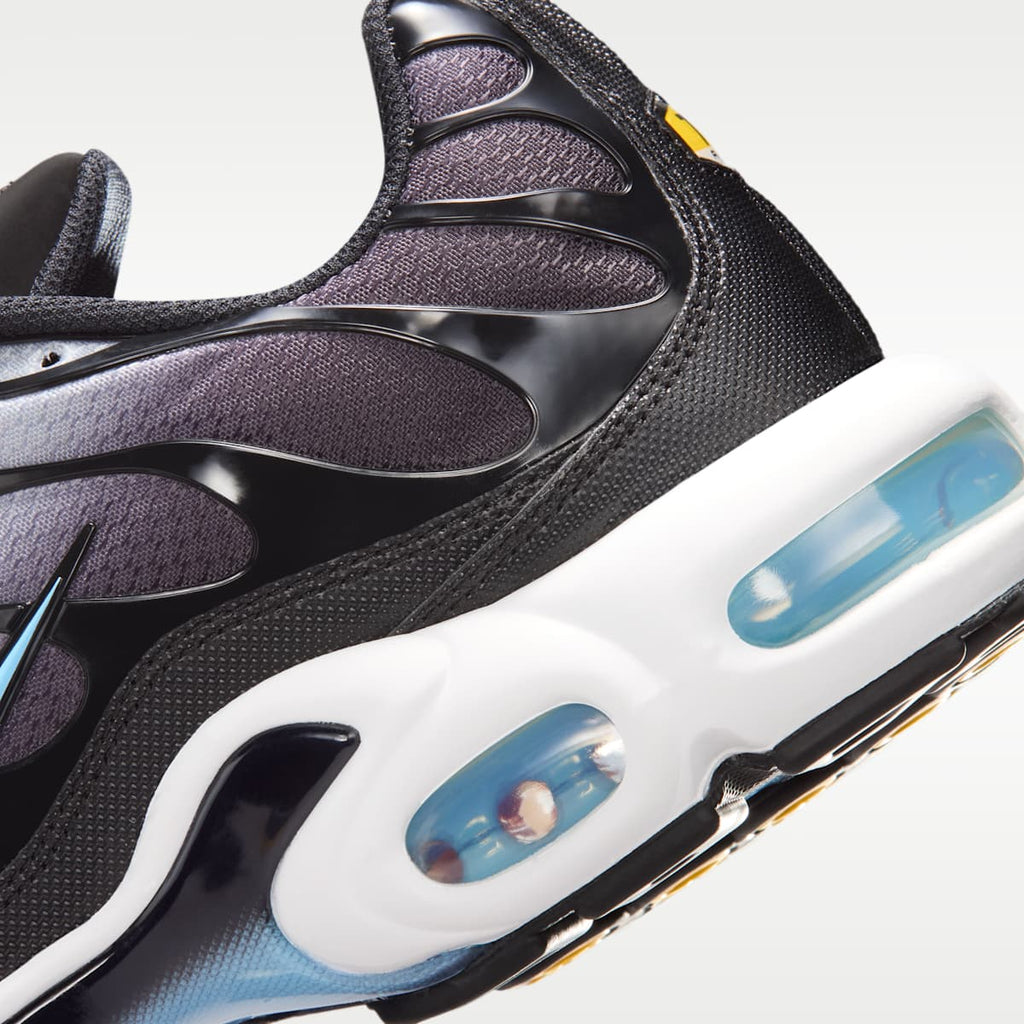 Nike Air Max Plus Men's Shoes - Black/Light Smoke Grey/White/Football Blue - Image 8