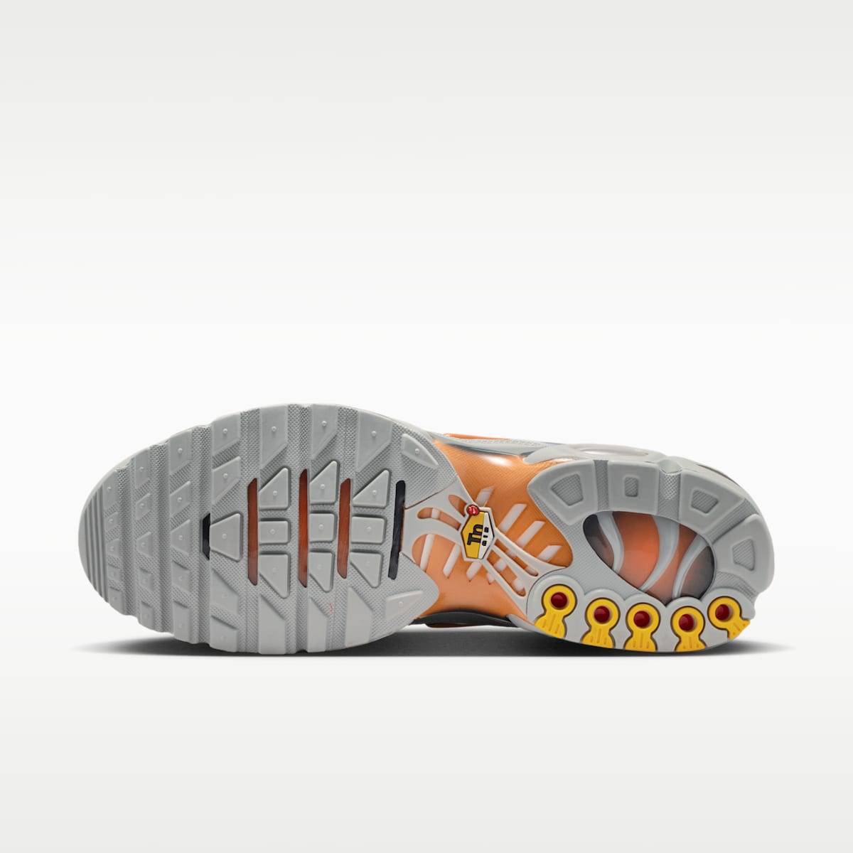 Nike Air Max Plus Men's Shoes - Light Smoke Grey/Dark Smoke Grey/Hot Curry - Image 2